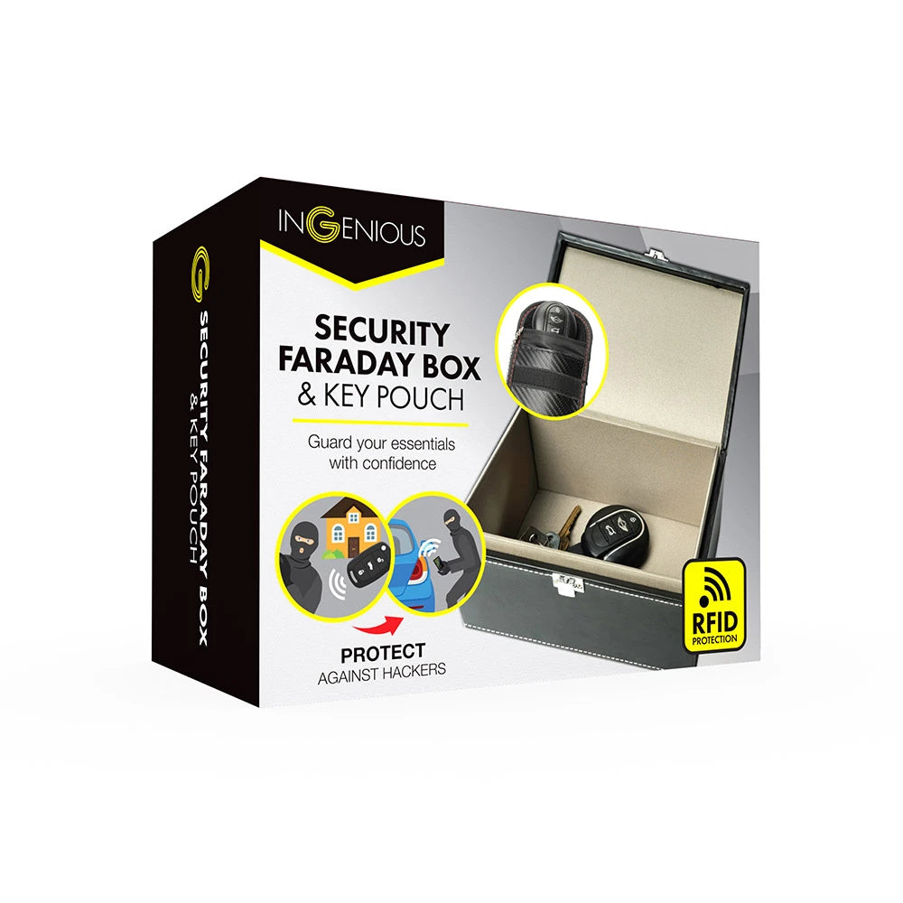 Security Faraday Box & Key Pouch