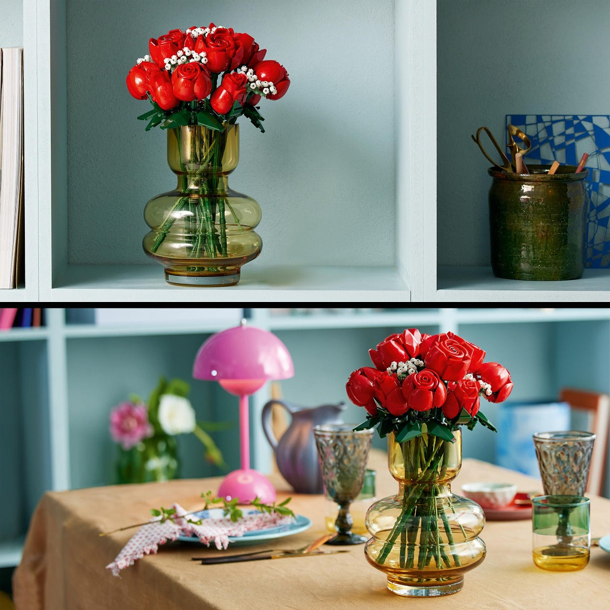 LEGO 10328 Icons Bouquet of Roses Flowers Décor Set for Adults