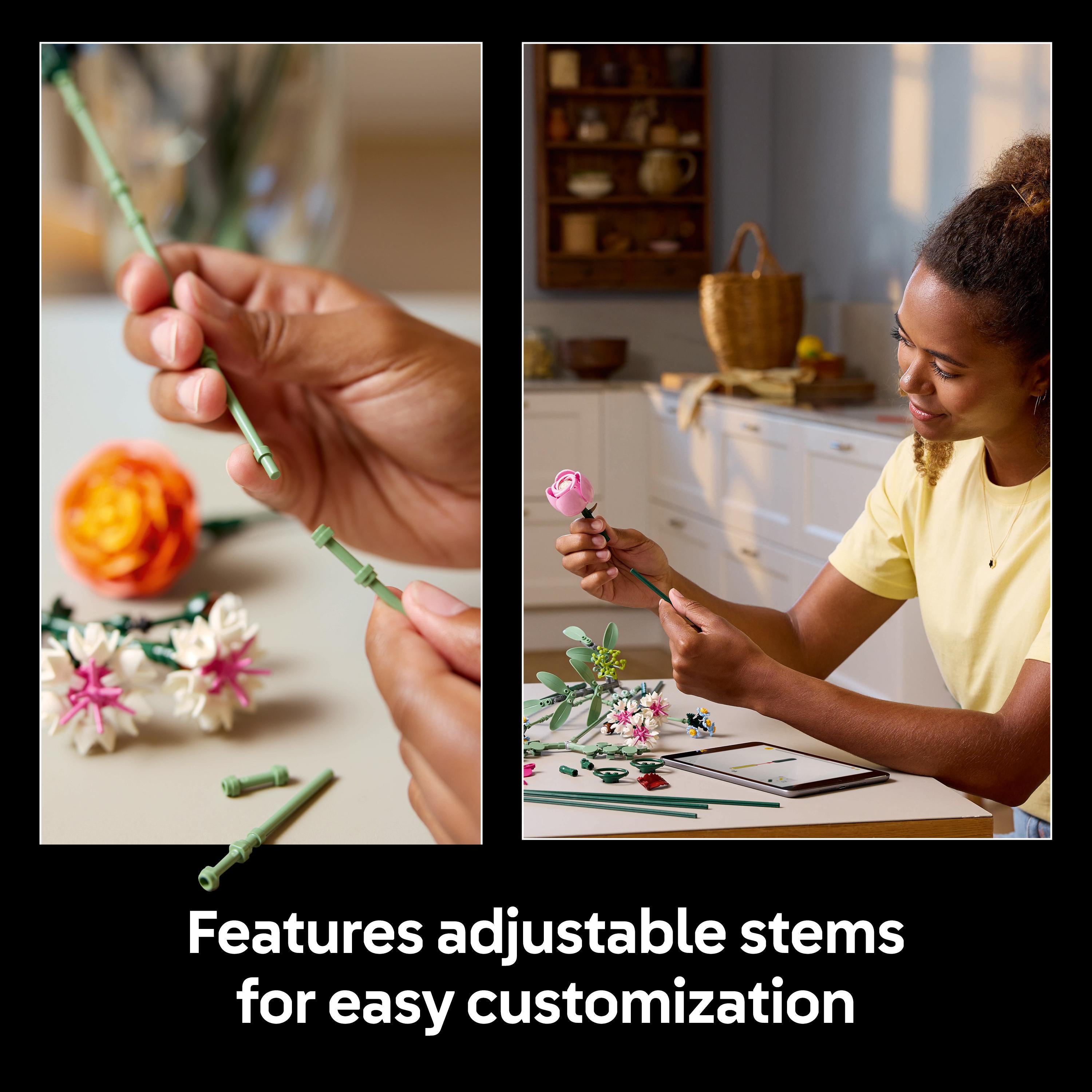 LEGO 10342 Pretty Pink Flower Bouquet