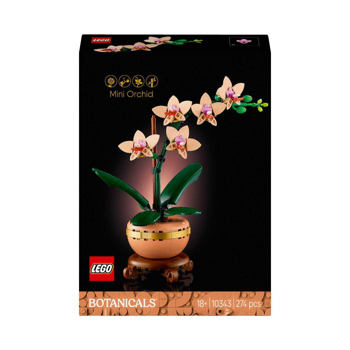 LEGO 10343 Botanicals Mini Orchid | Starlings Toys