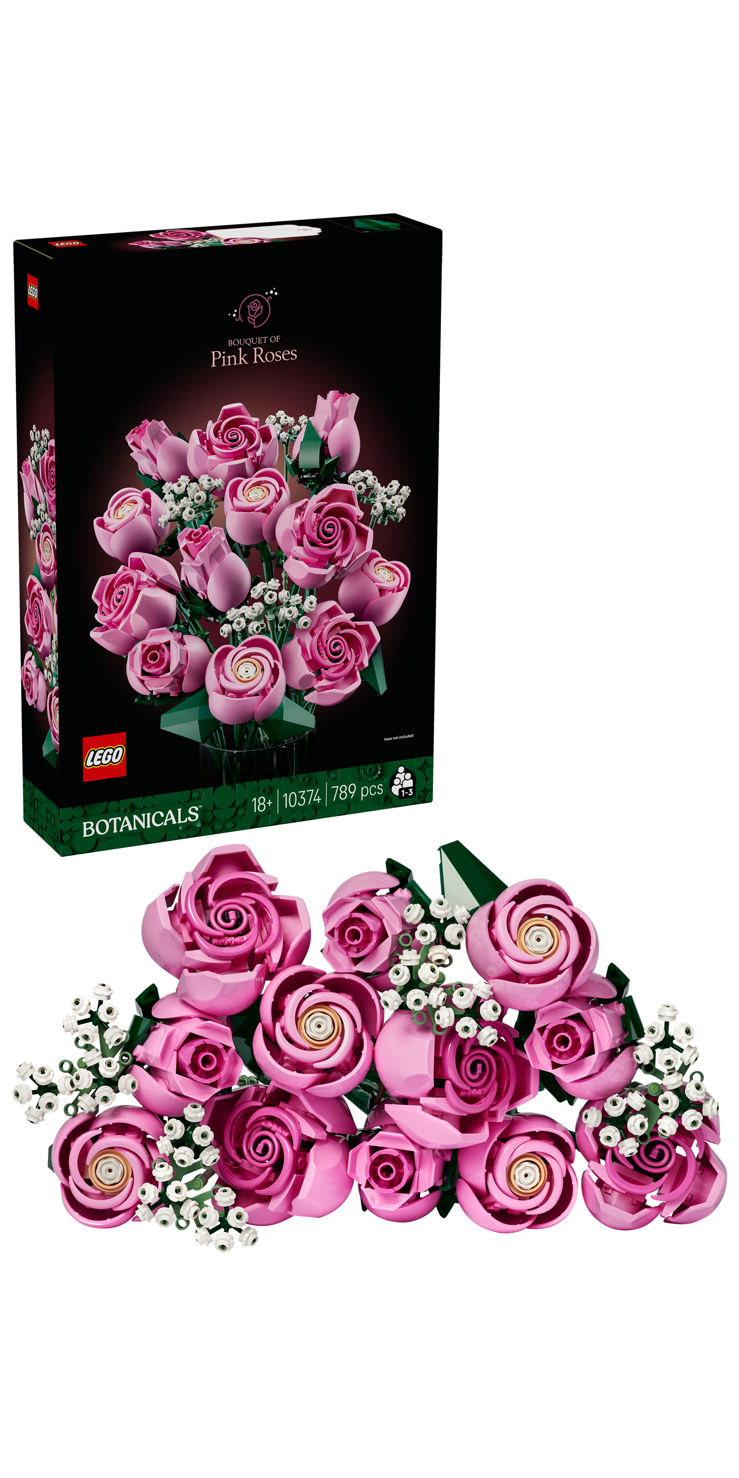 LEGO 10374 Bouquet of Pink Roses