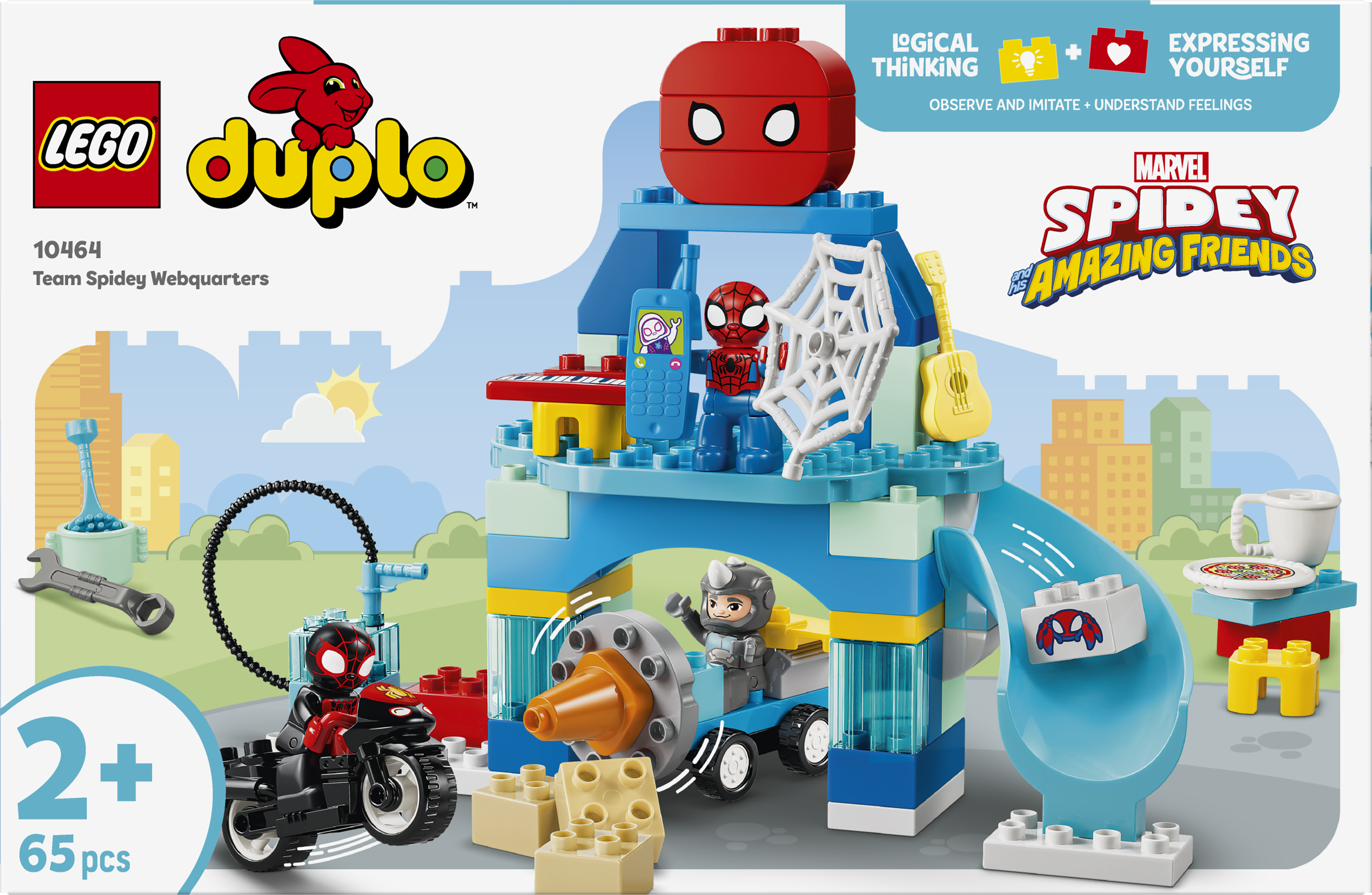 LEGO 10464 DUPLO Marvel Team Spidey Webquarters