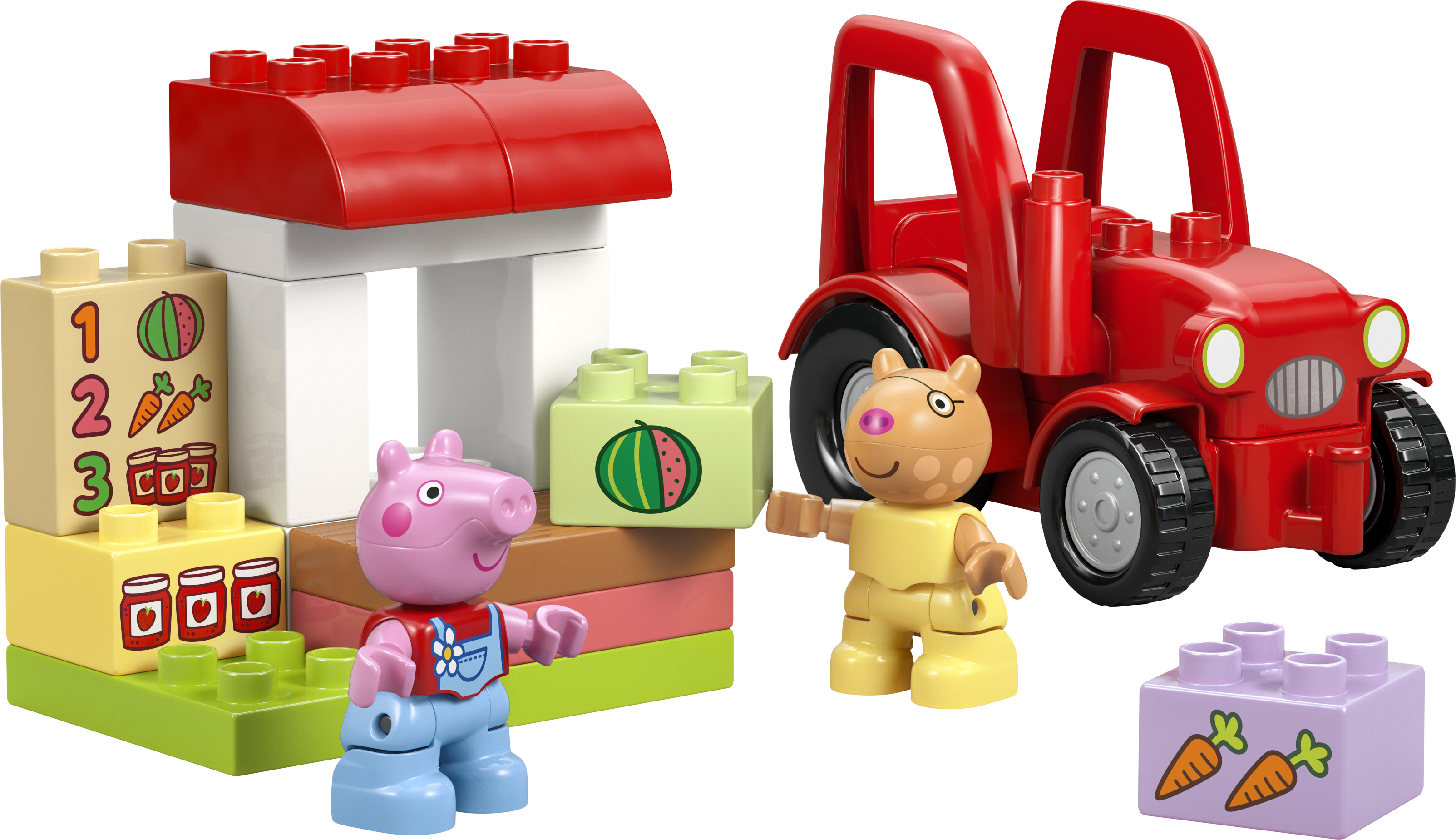 LEGO 10468 Tractor and Market
