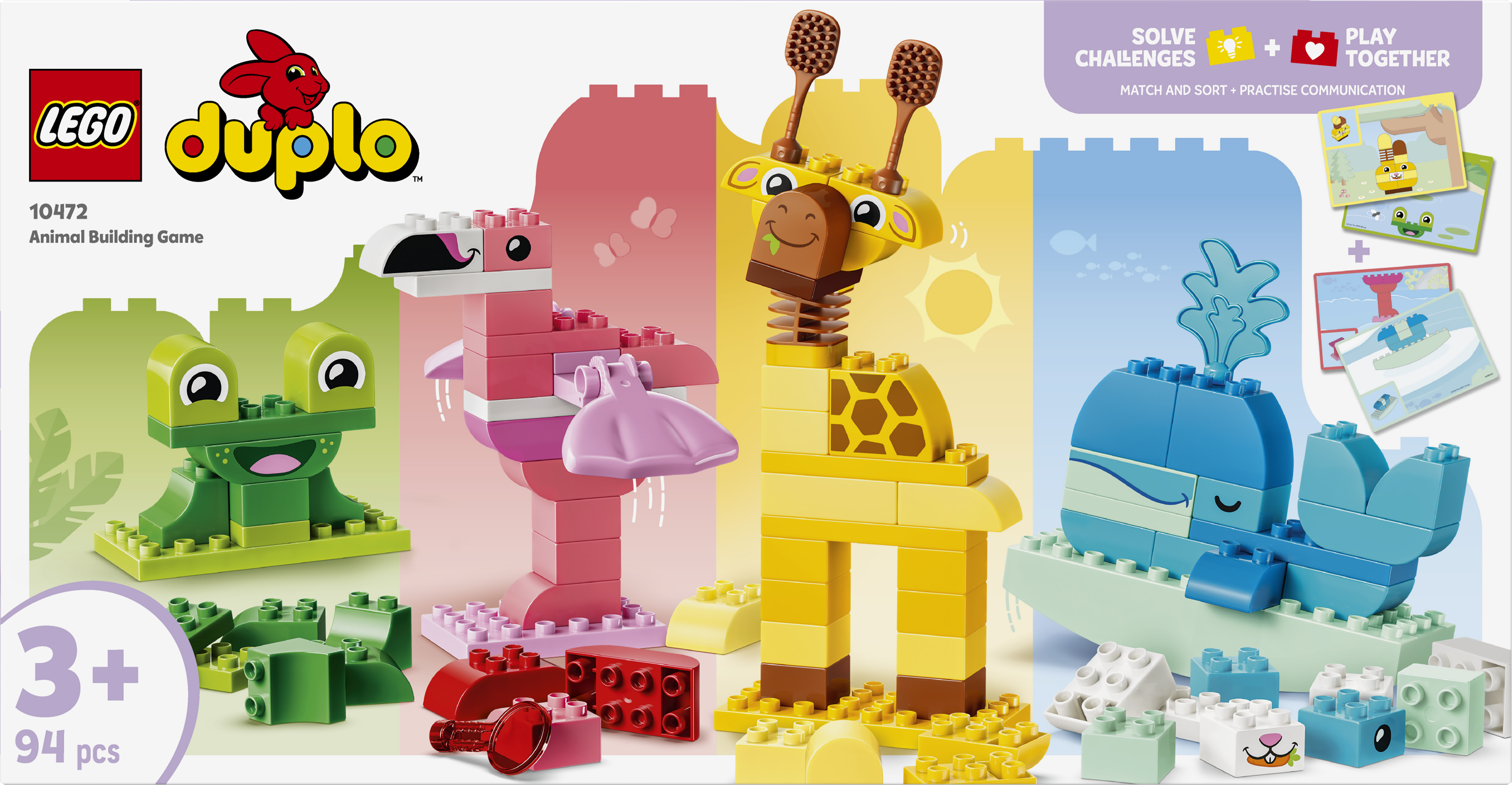 LEGO 10472 DUPLO Animal Building Game Learning Toy