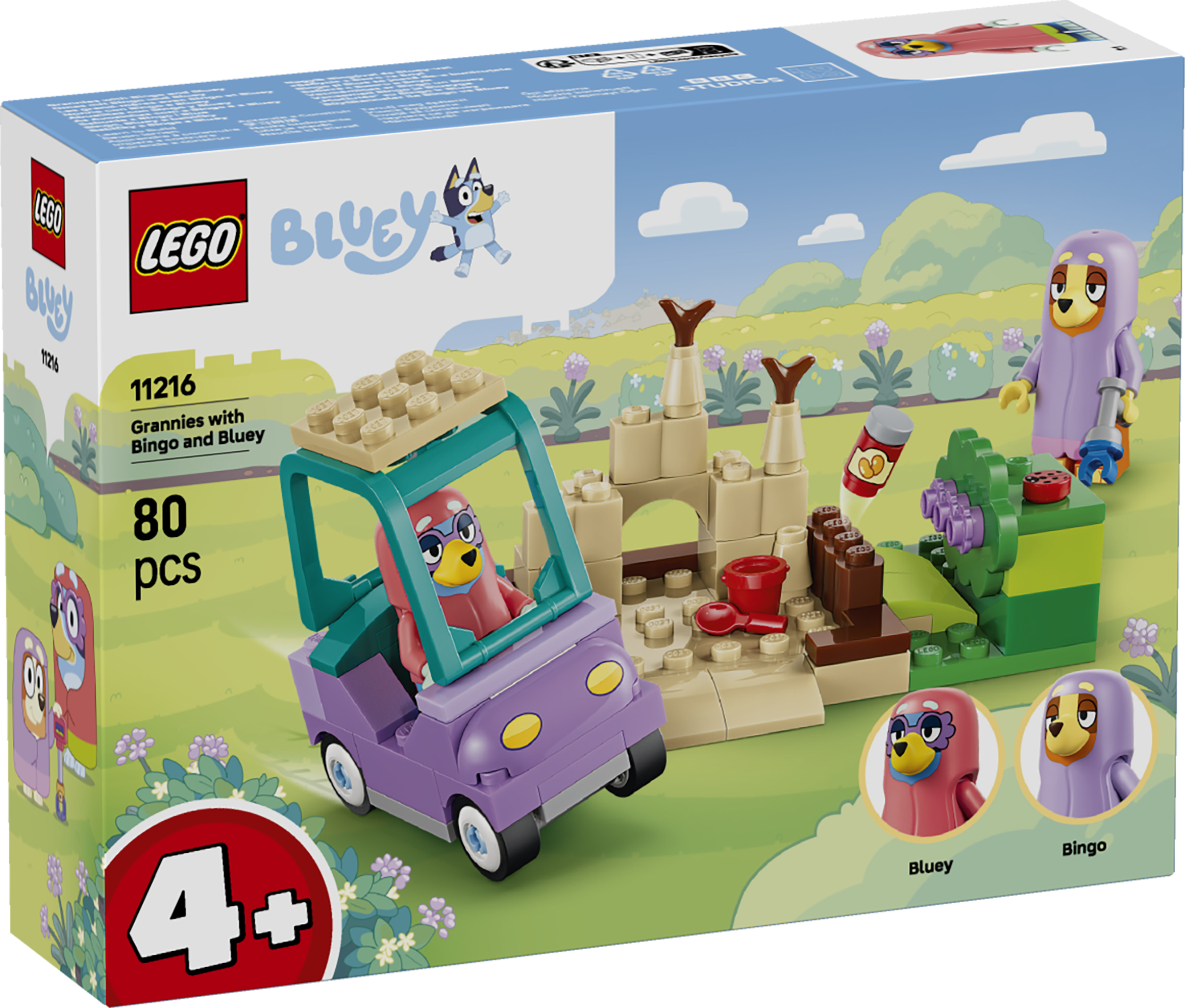 LEGO 11216 Bluey Grannies with Bingo and Bluey Building Toy