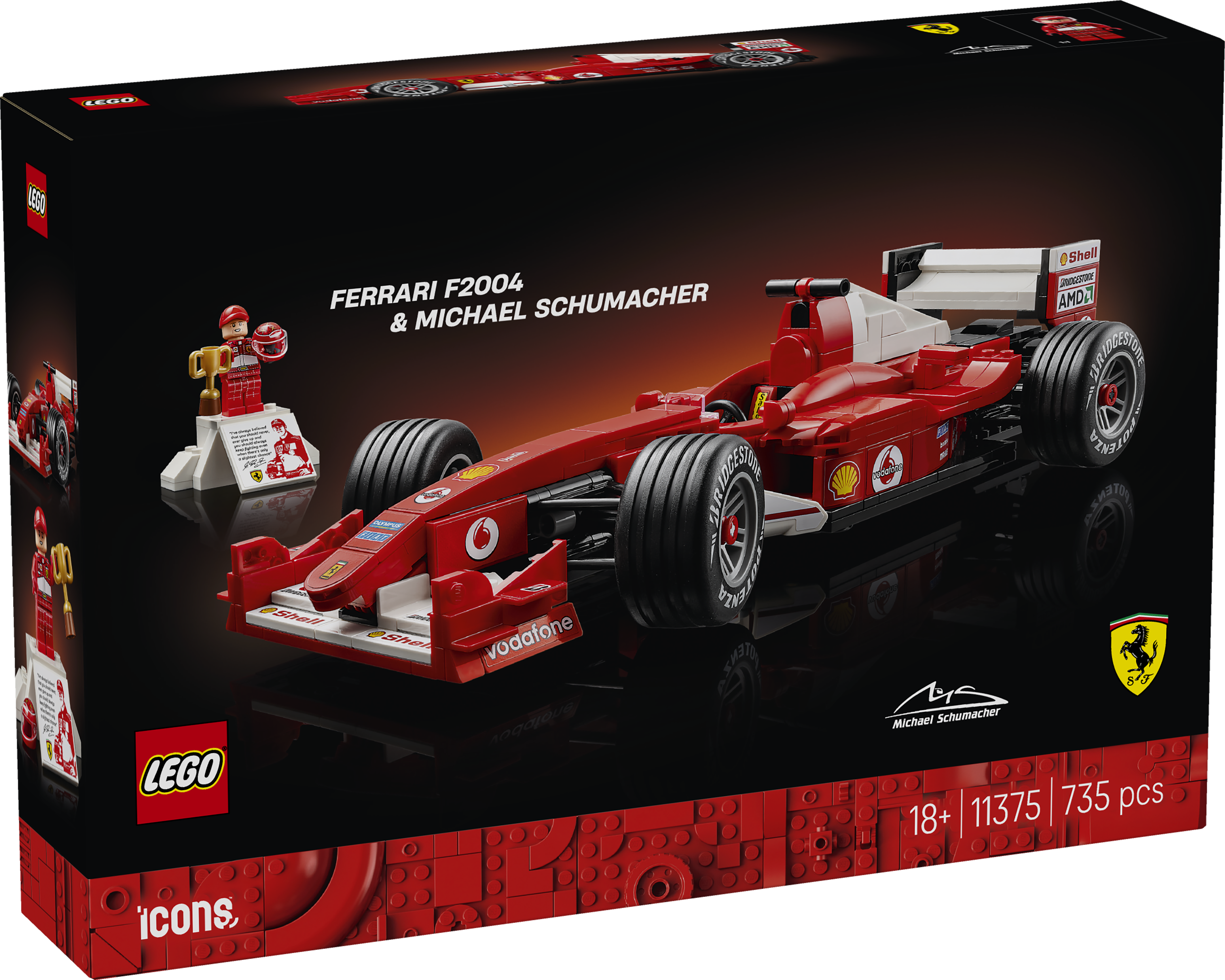 LEGO 11375 Ferrari F2004 & Michael Schumacher