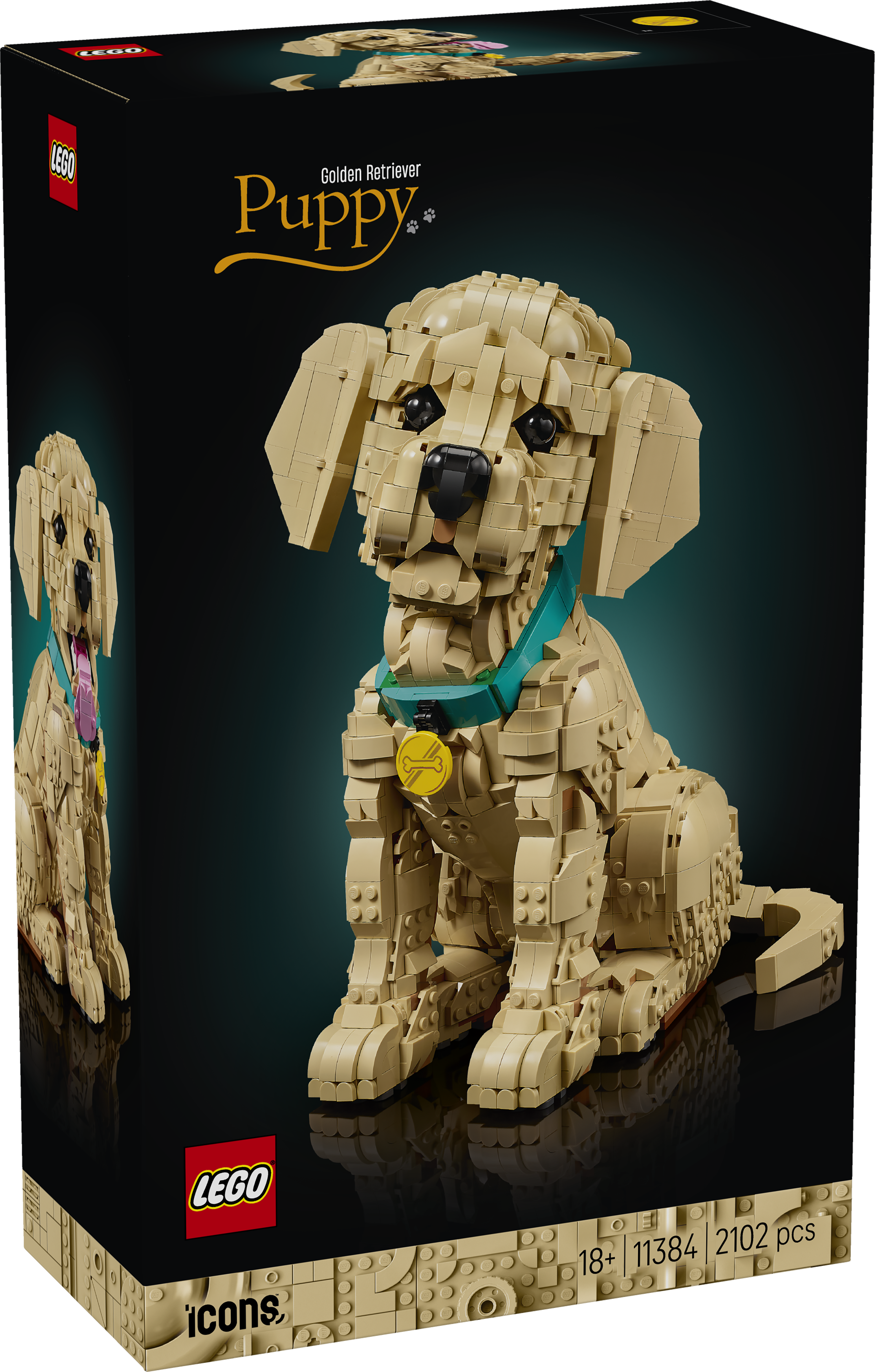 LEGO 11384 LEGO Icons Golden Retriever Puppy