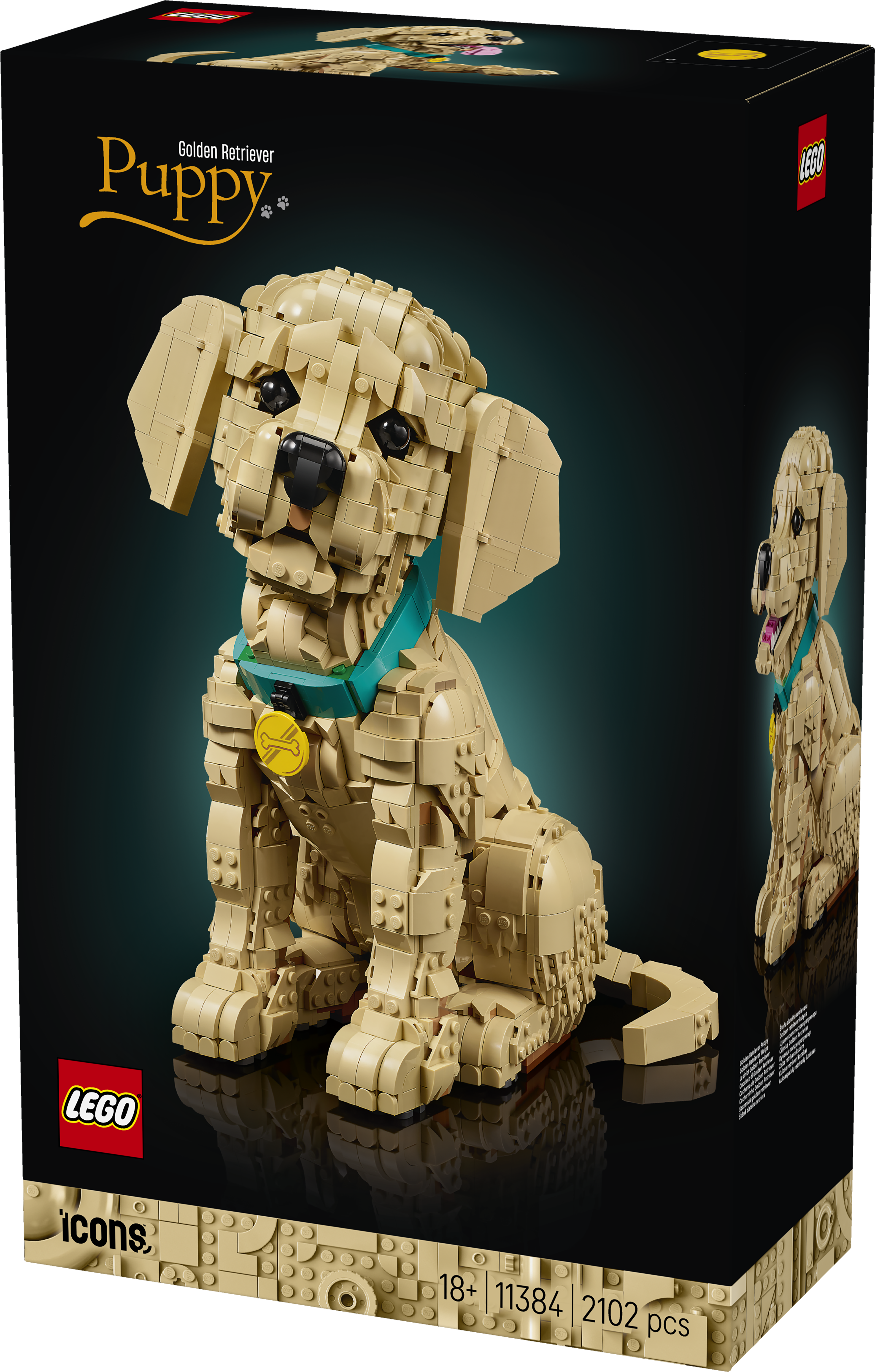 LEGO 11384 LEGO Icons Golden Retriever Puppy