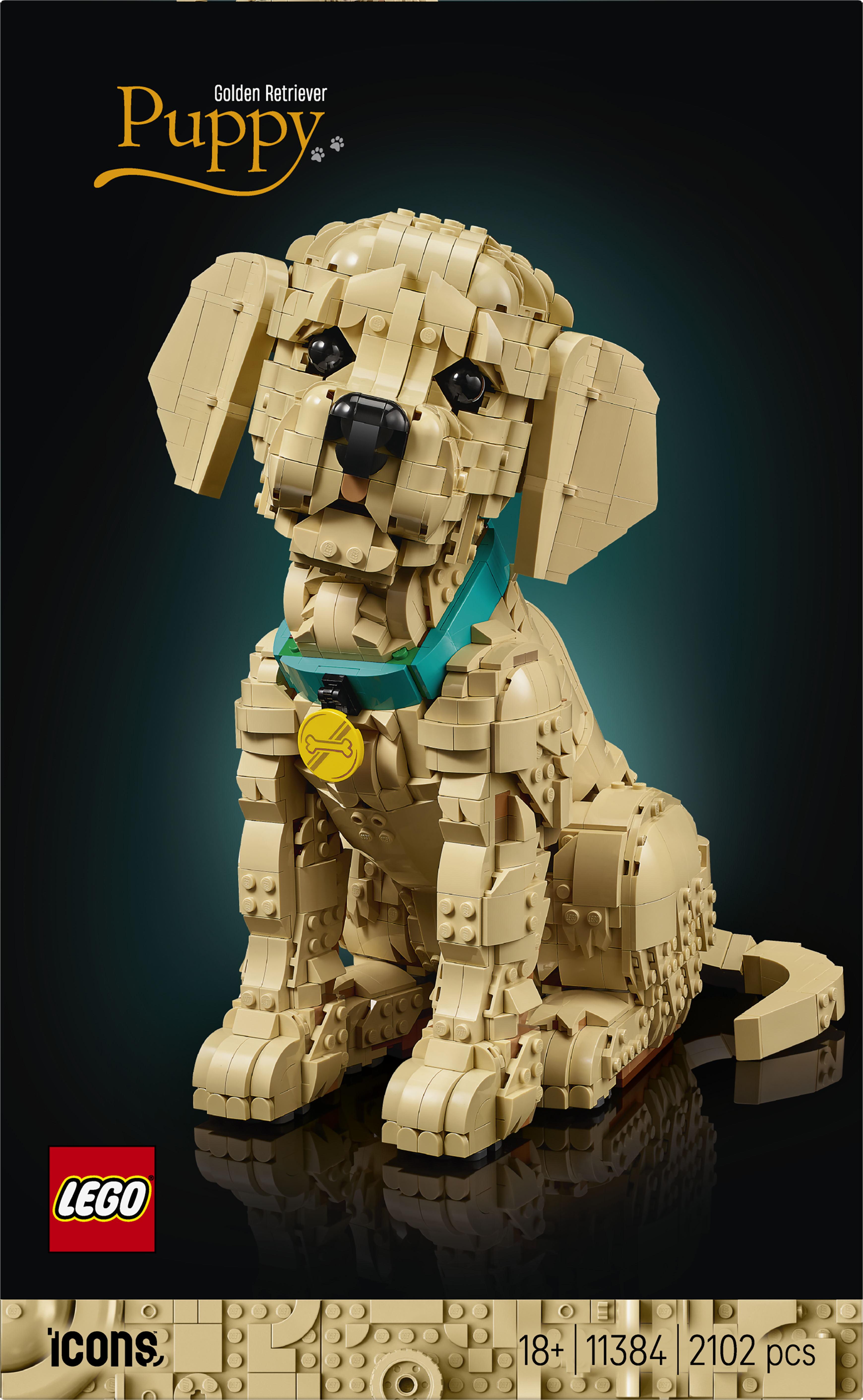 LEGO 11384 LEGO Icons Golden Retriever Puppy