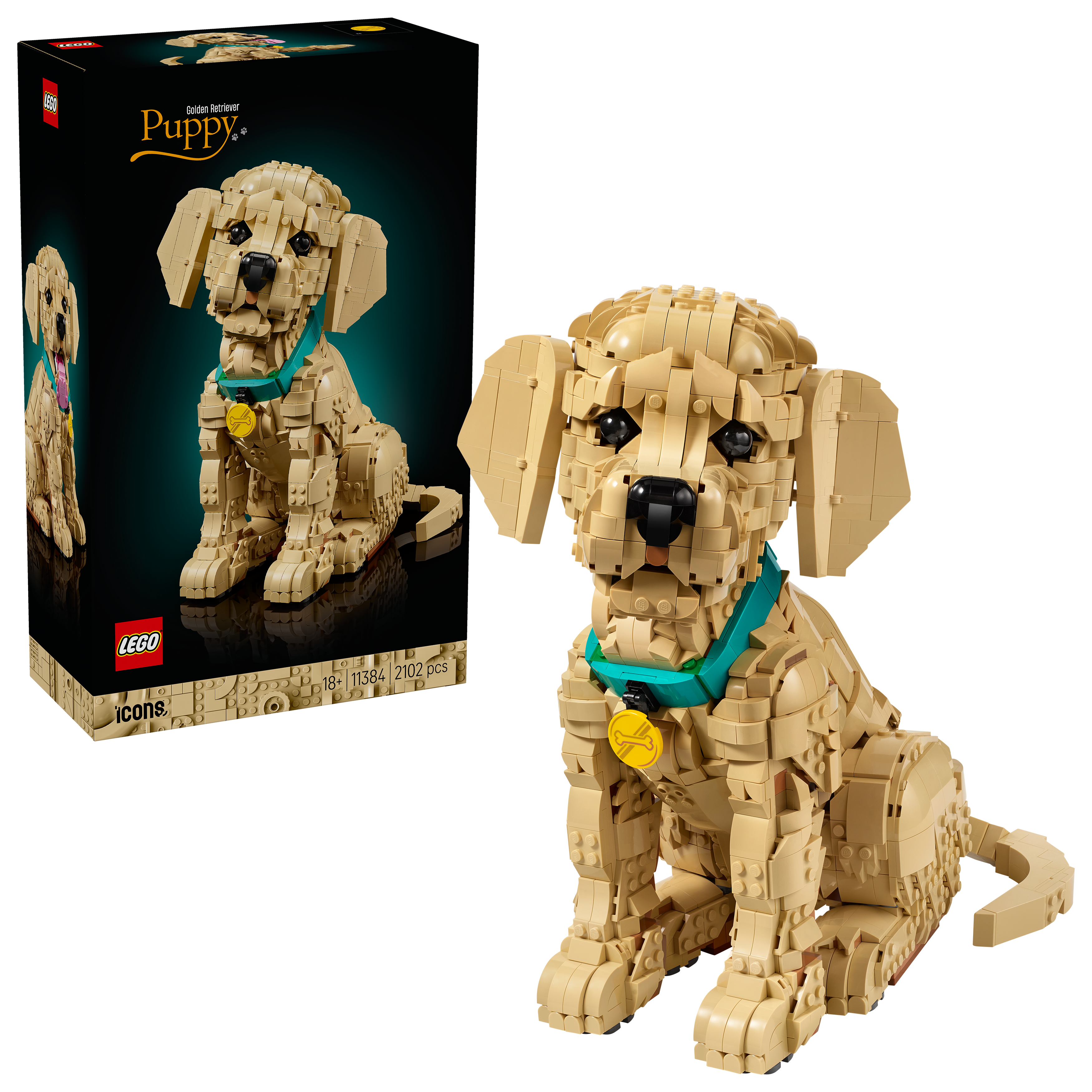LEGO 11384 LEGO Icons Golden Retriever Puppy
