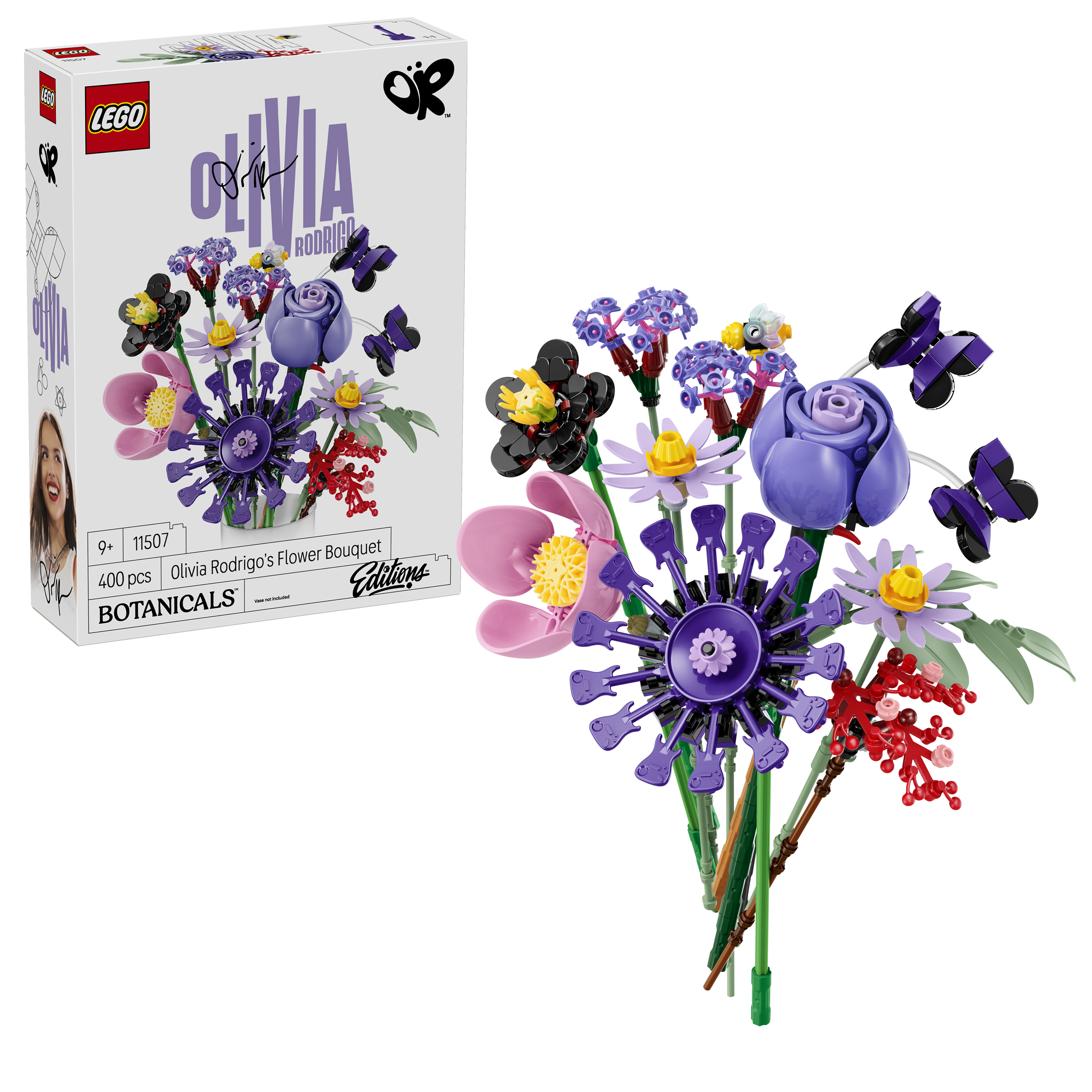 LEGO 11507 Botanicals & LEGO Editions Olivia Rodrigo’s Flower Bouquet