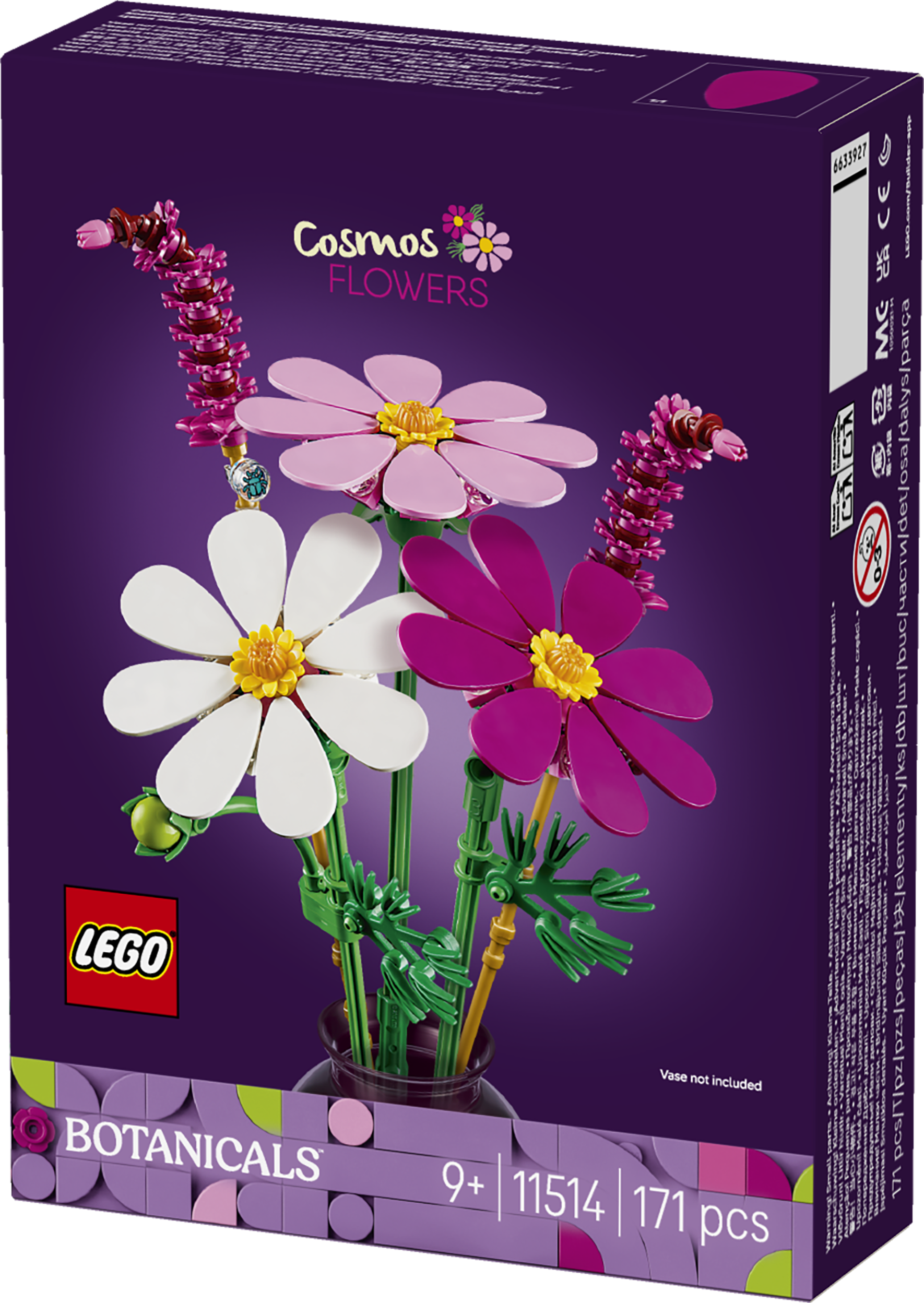 LEGO 11514 Botanicals Cosmos Flowers Building Set