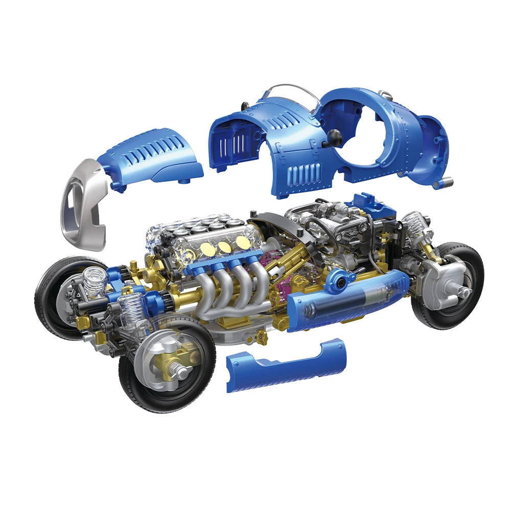 Build Your Own Vintage V8 Racer Kit