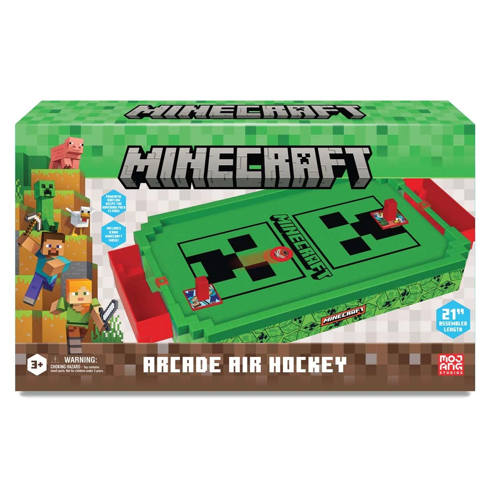 Minecraft Creeper Arcade Air Hockey Premium Series