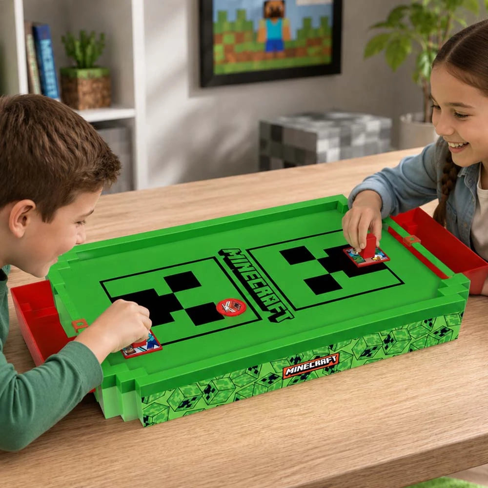 Minecraft Creeper Arcade Air Hockey Premium Series
