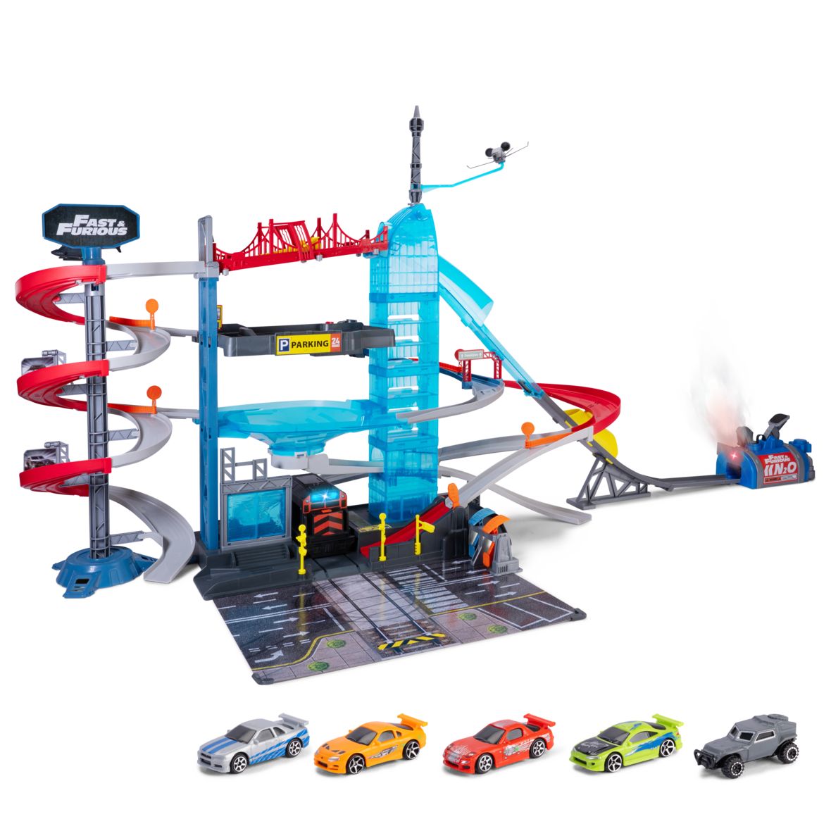 Simba Dickie 203209001 Fast n Furious Mayhem Garage