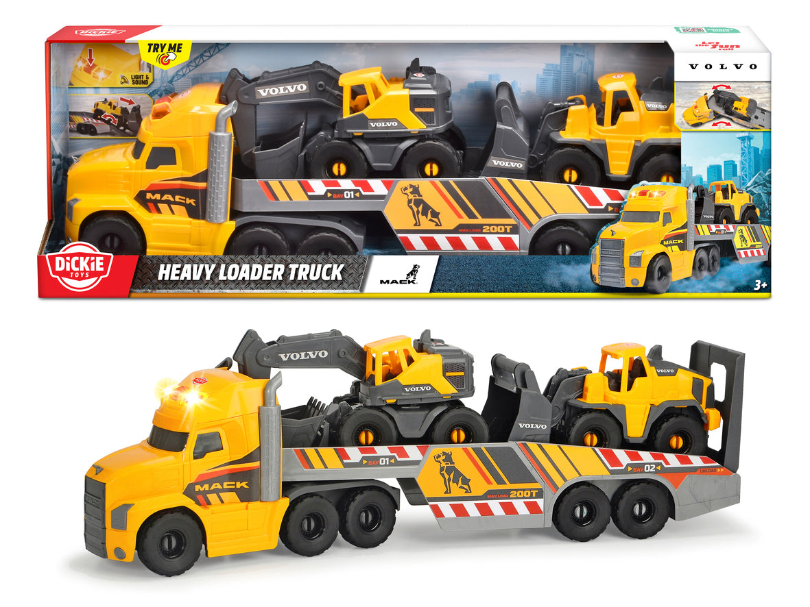 Simba Dickie 203729012 Mack/Volvo Heavy Loader Truck