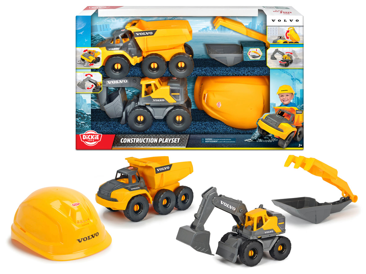 Simba Dickie 203729026 Volvo Construction Playset