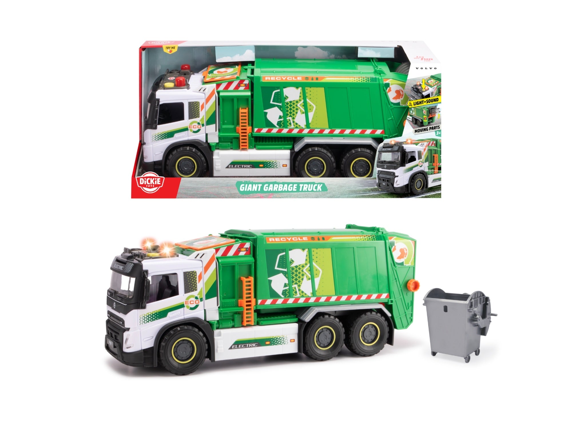 Simba Dickie 203749040 Giant Garbage Truck