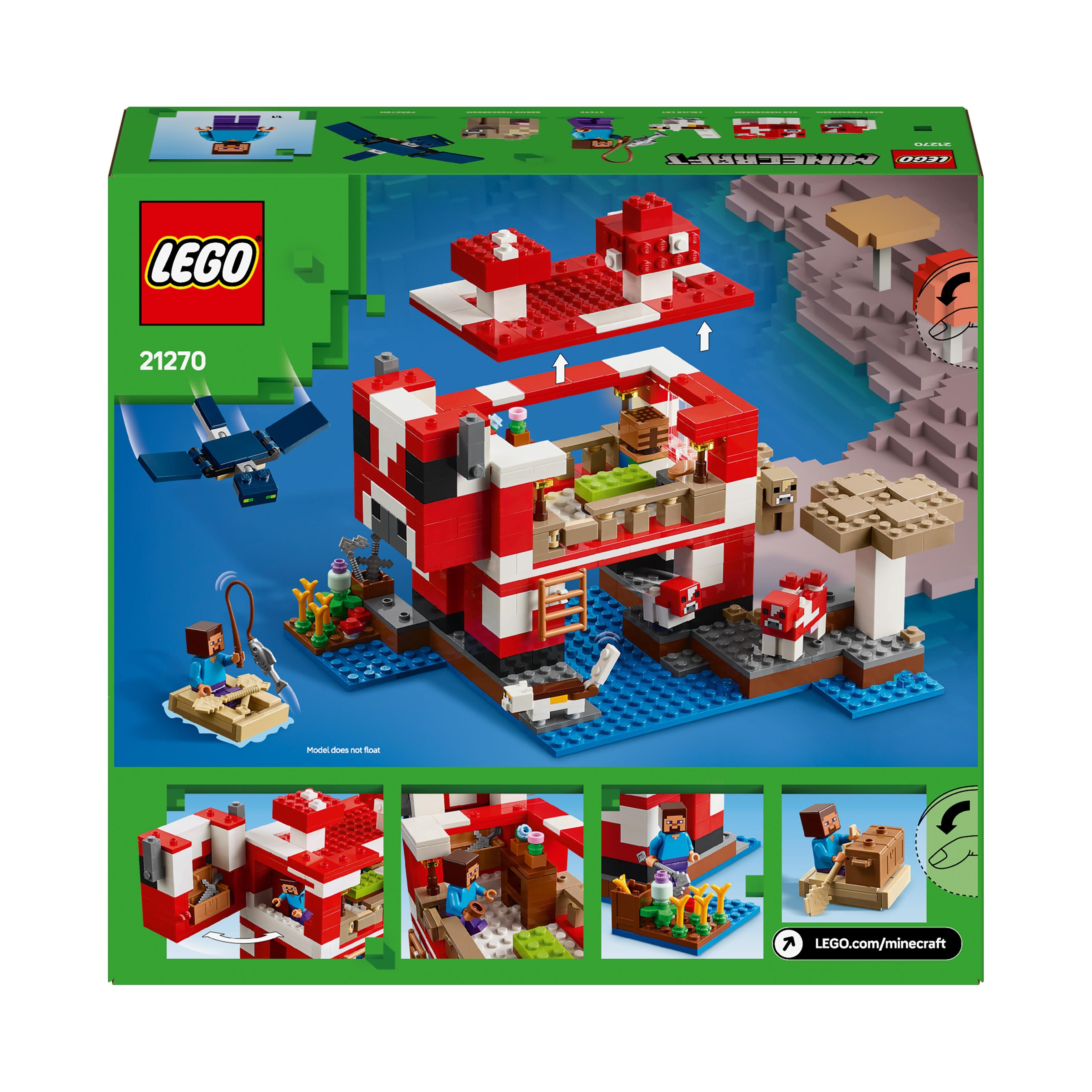 LEGO 20270 Minecraft The Mooshroom House