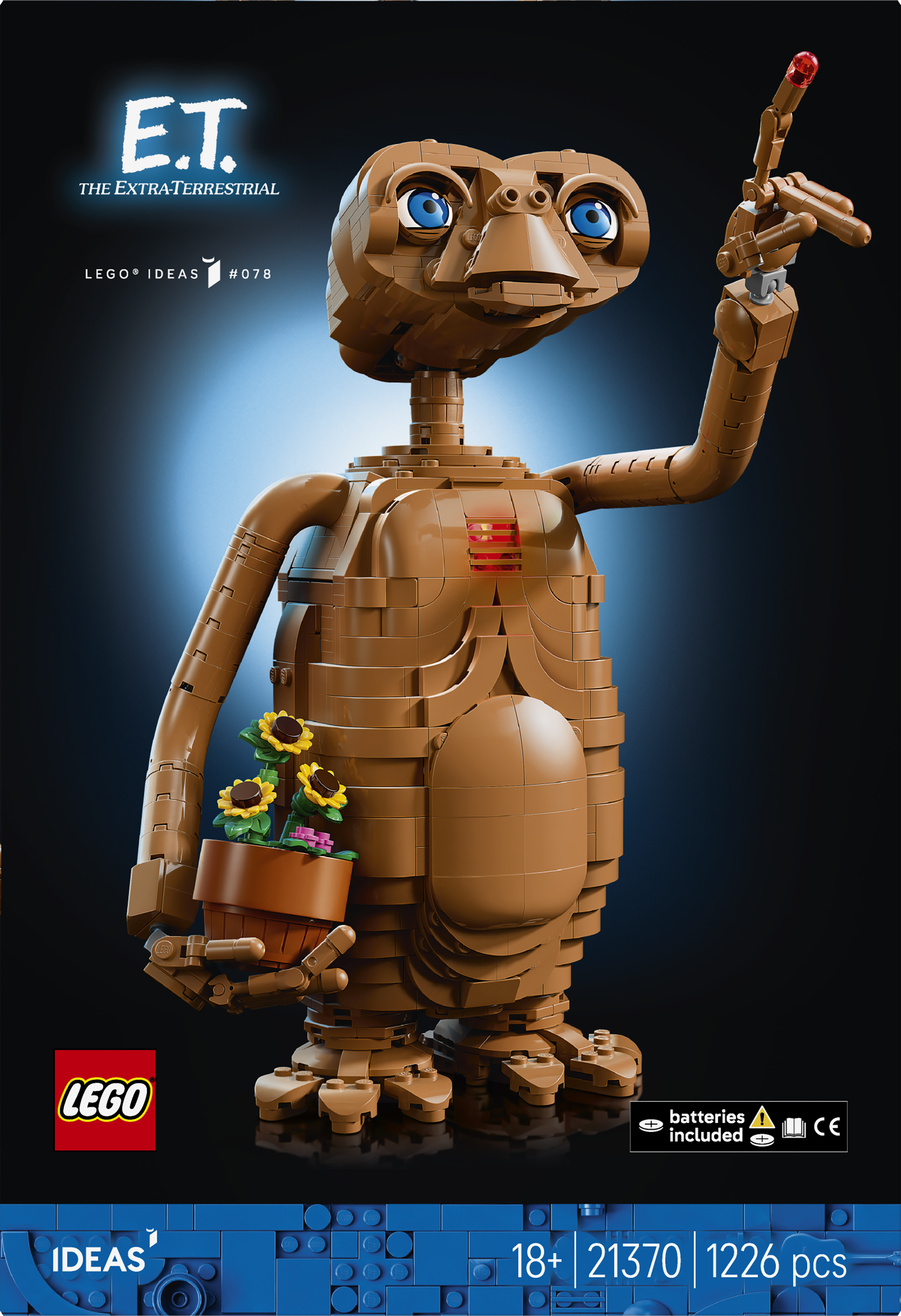 LEGO 21370 Ideas E.T. the Extra-Terrestrial Building Set