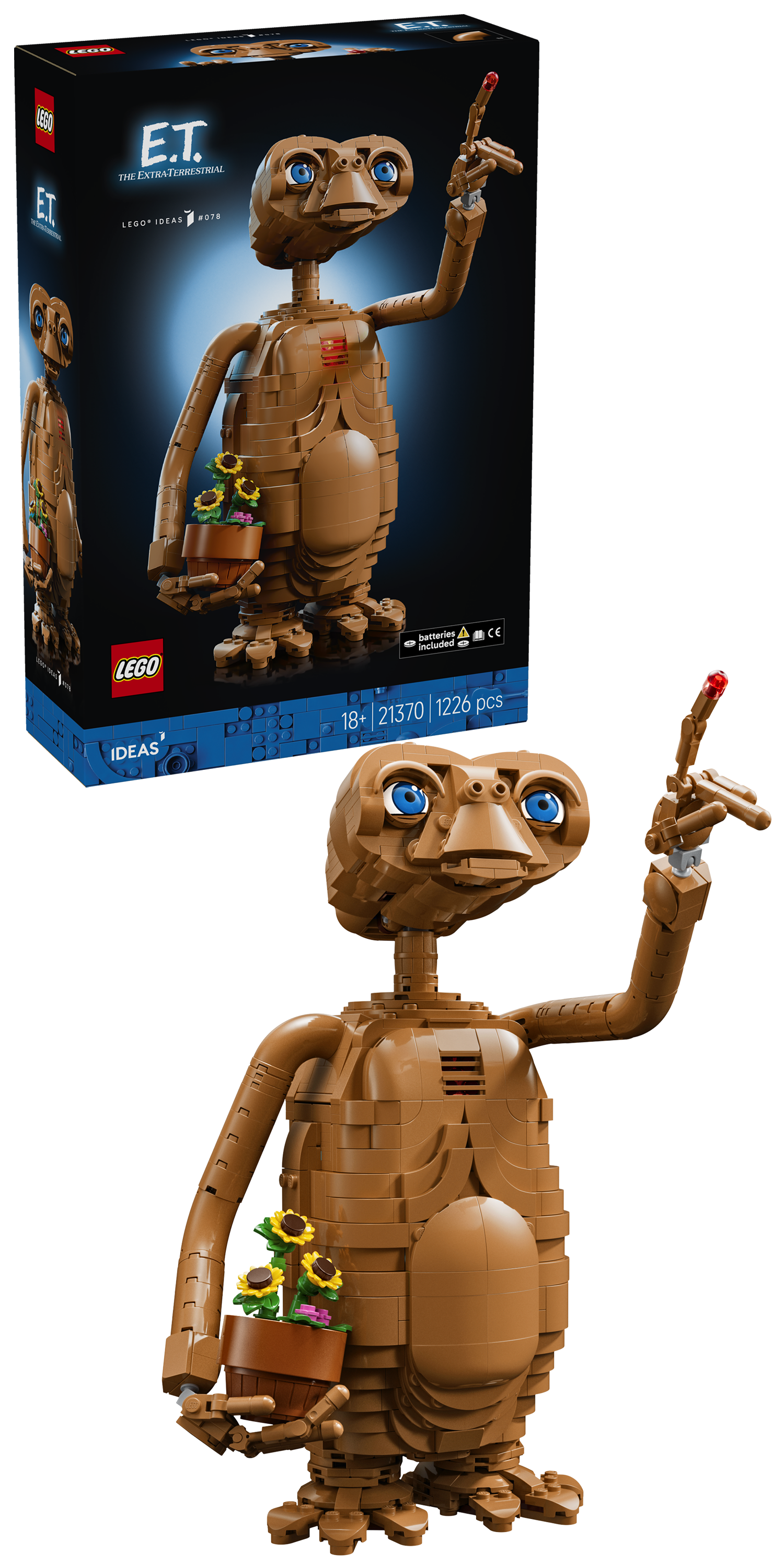 LEGO 21370 Ideas E.T. the Extra-Terrestrial Building Set