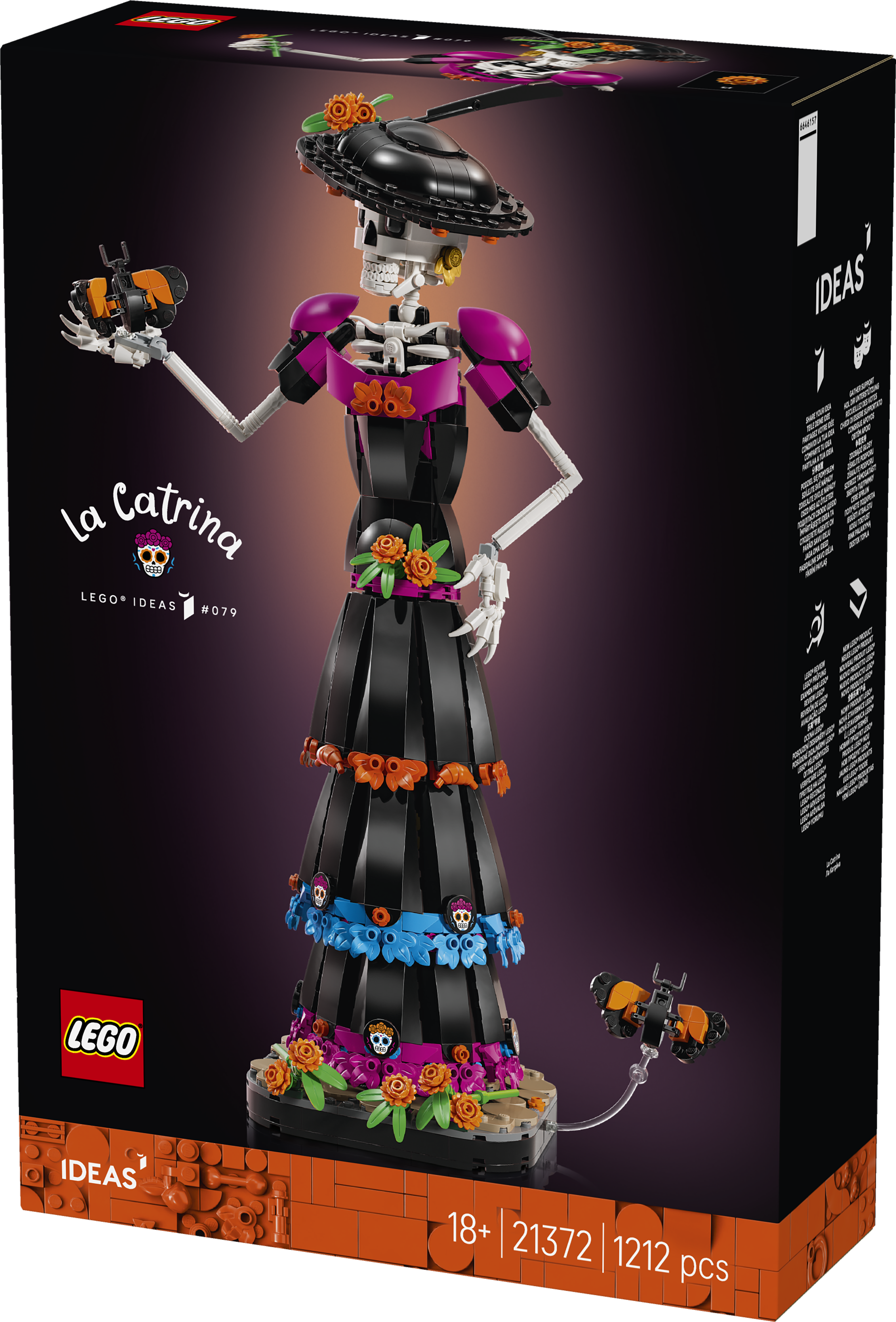 LEGO 21372 Ideas La Catrina Figurine Building Set