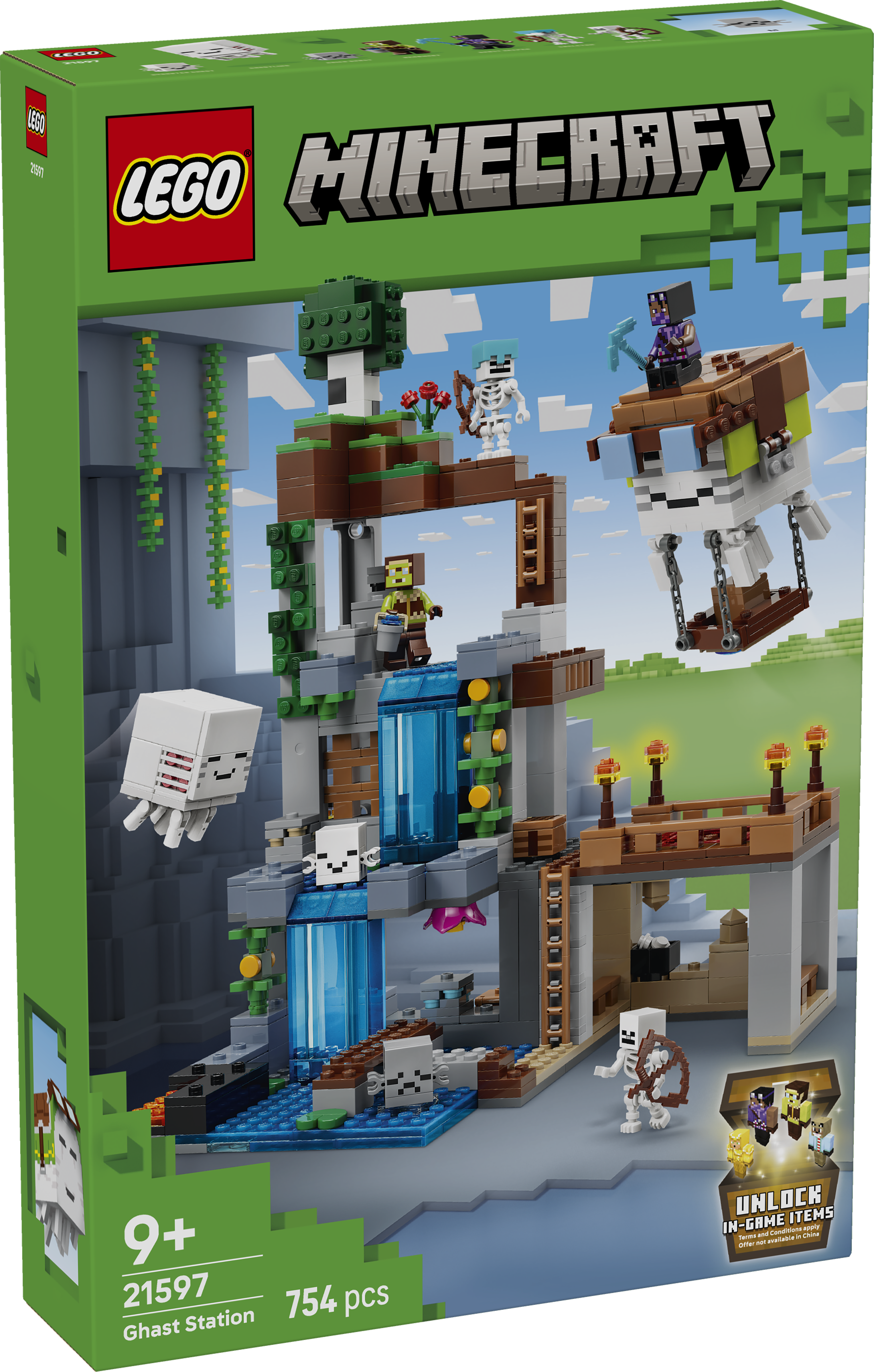 LEGO 21597 Minecraft Ghast Station Pretend Play Gamer Toy