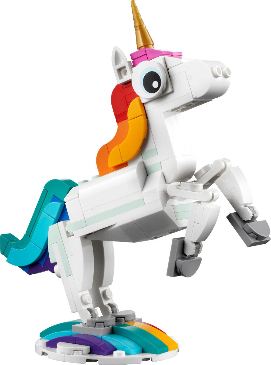 LEGO 31140 Creator 3 in 1 Magical Unicorn Toys Animal Playset