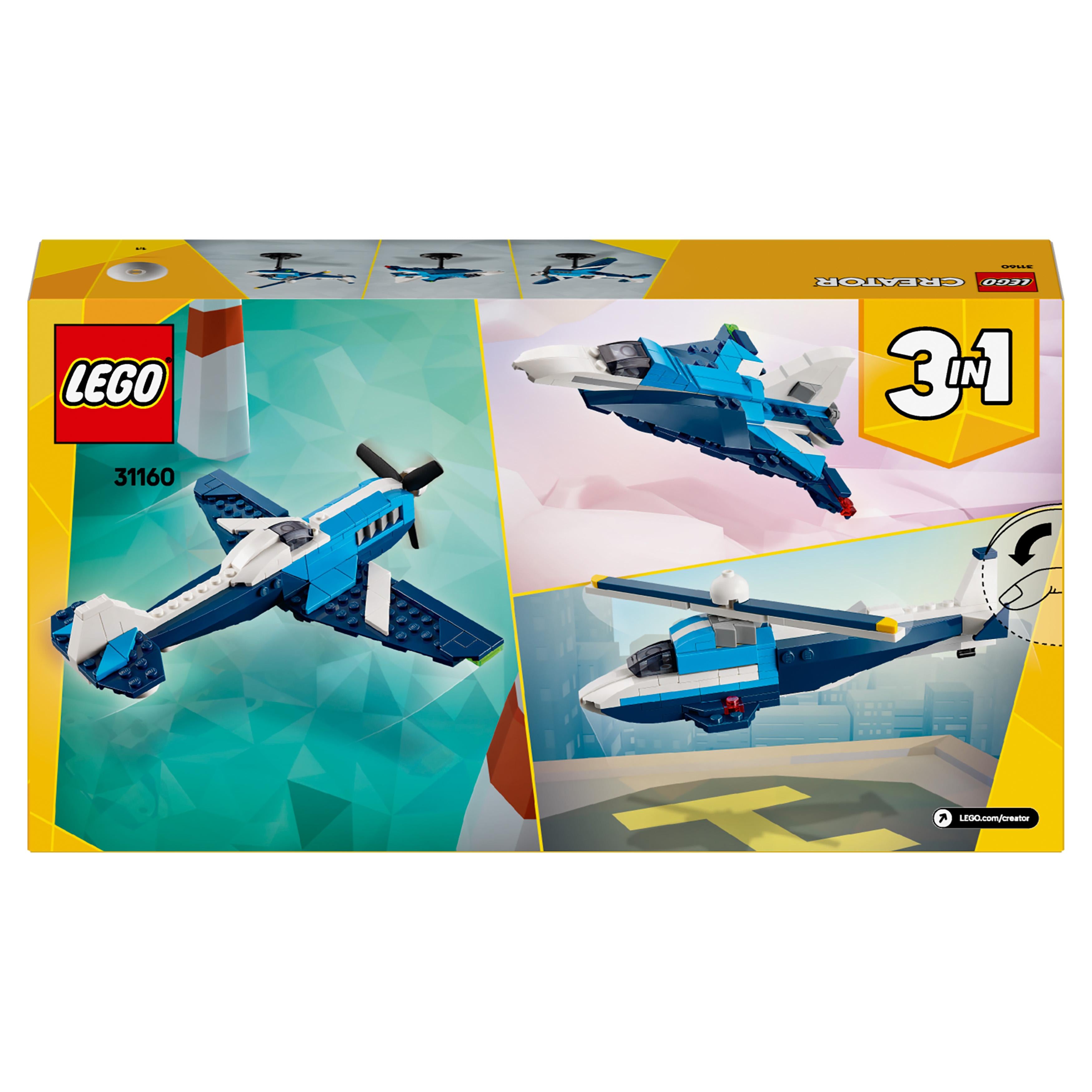 LEGO 31160 Creator 3in1 Aircraft: Race Plane