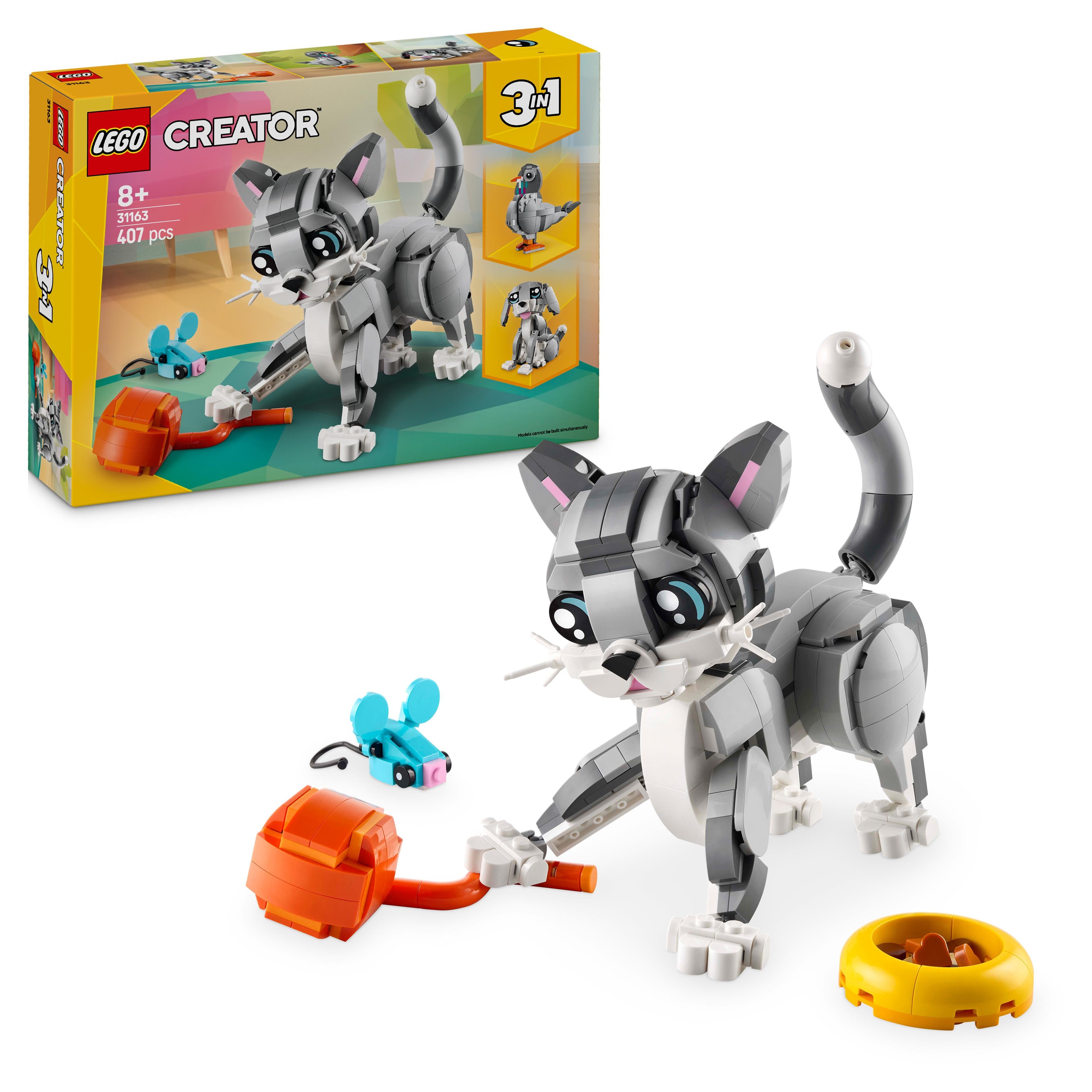 LEGO 31163 Creator 3in1 Playful Cat Figure