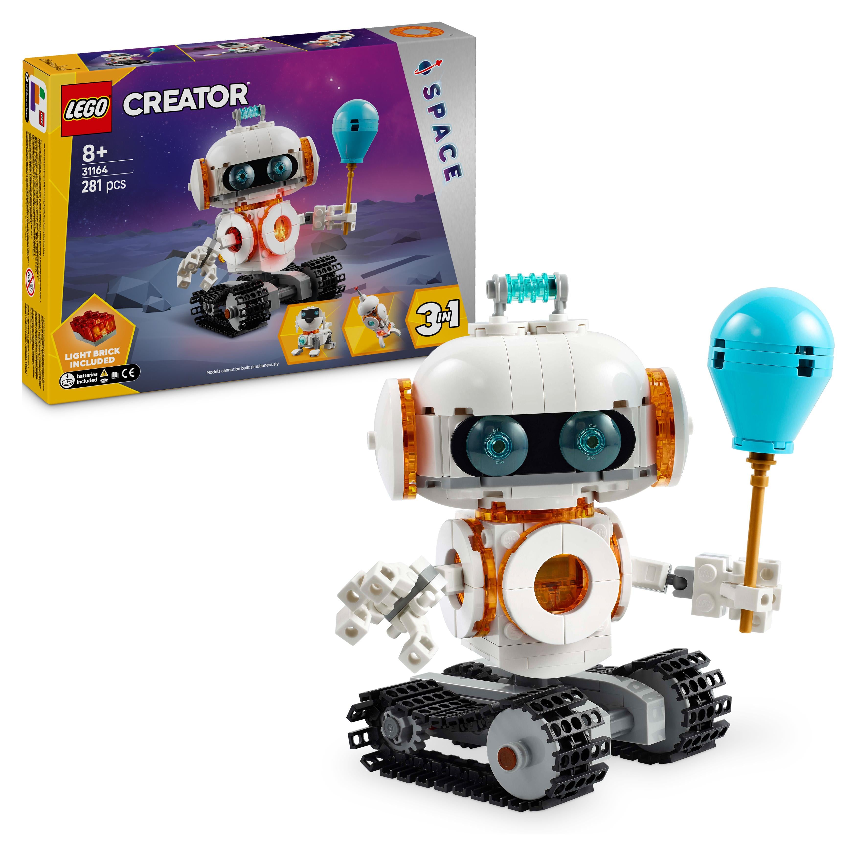 LEGO 31164 Creator 3in1 Space Robot Toy