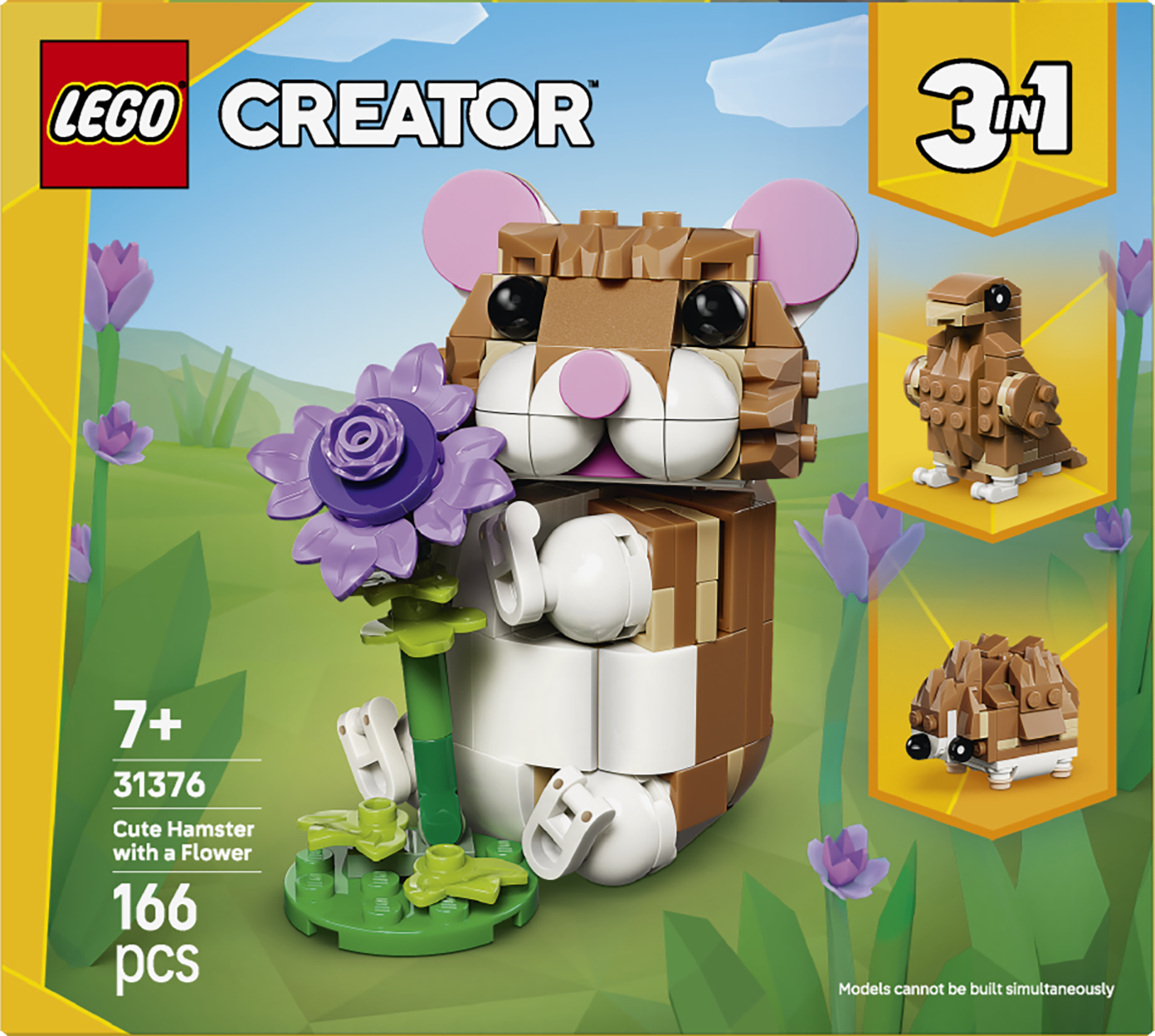 LEGO 31376 LEGO Creator Cute Hamster with a Flower
