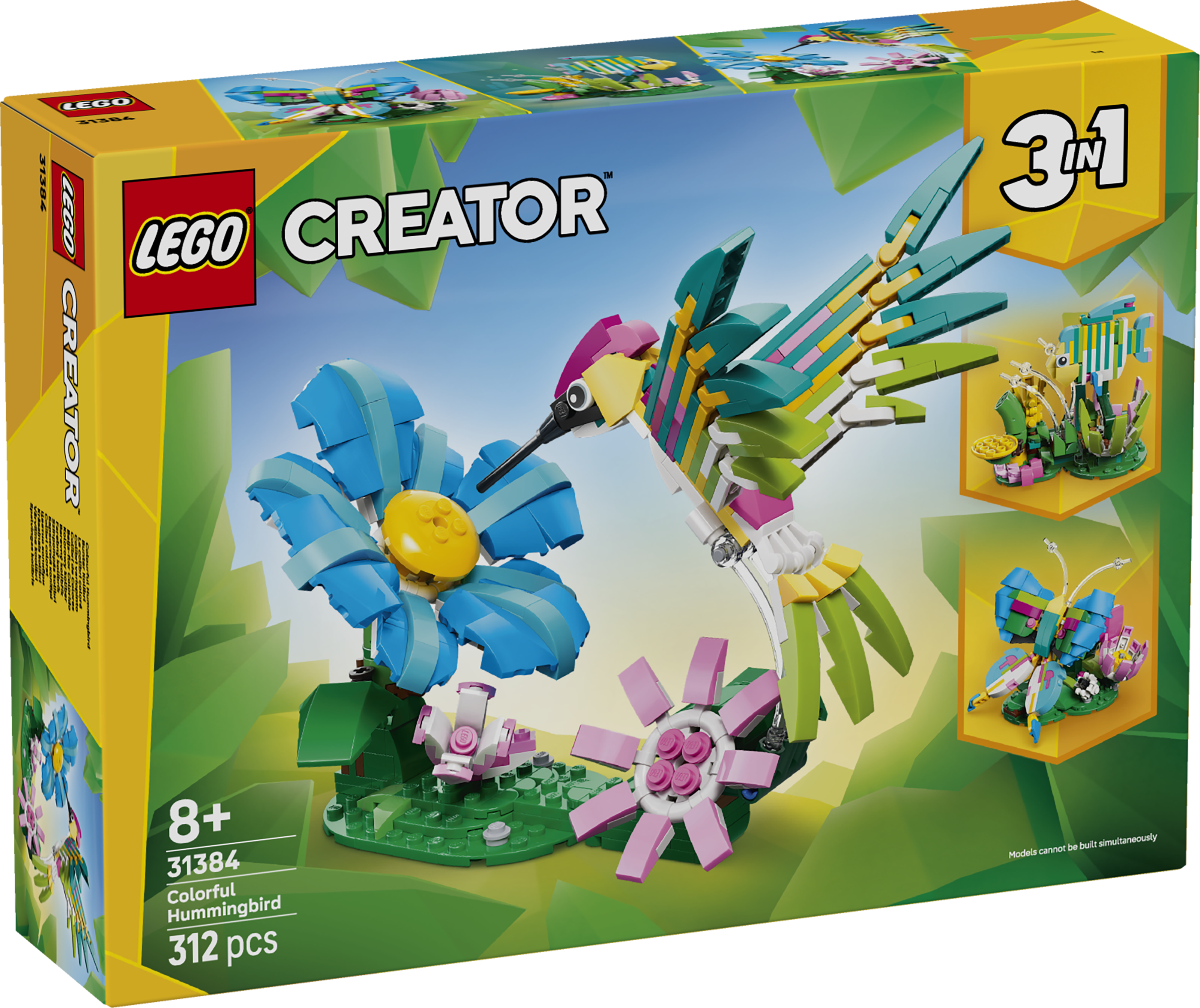 LEGO 31384 LEGO Creator Wild Animals Colourful Hummingbird