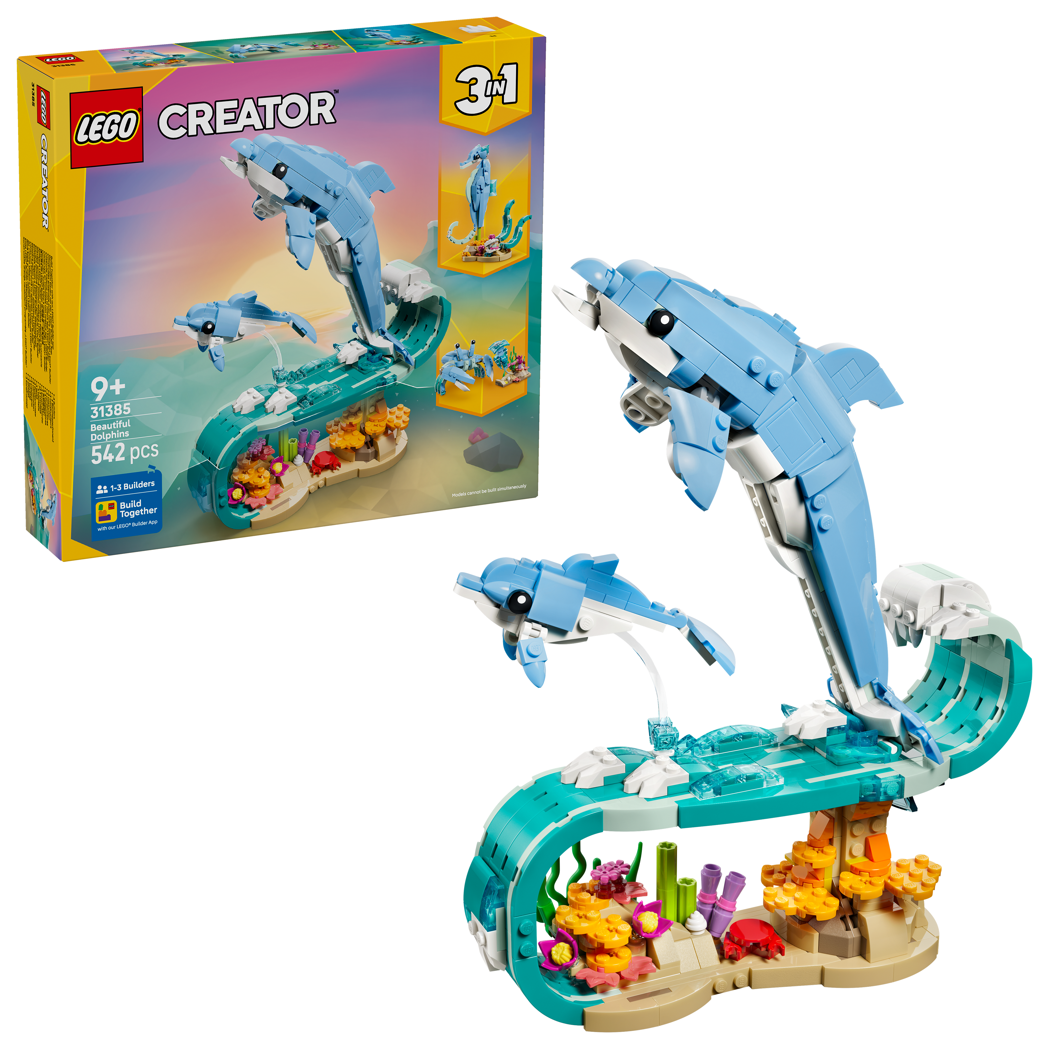 LEGO 31385 LEGO Creator Sea Animals Beautiful Dolphins
