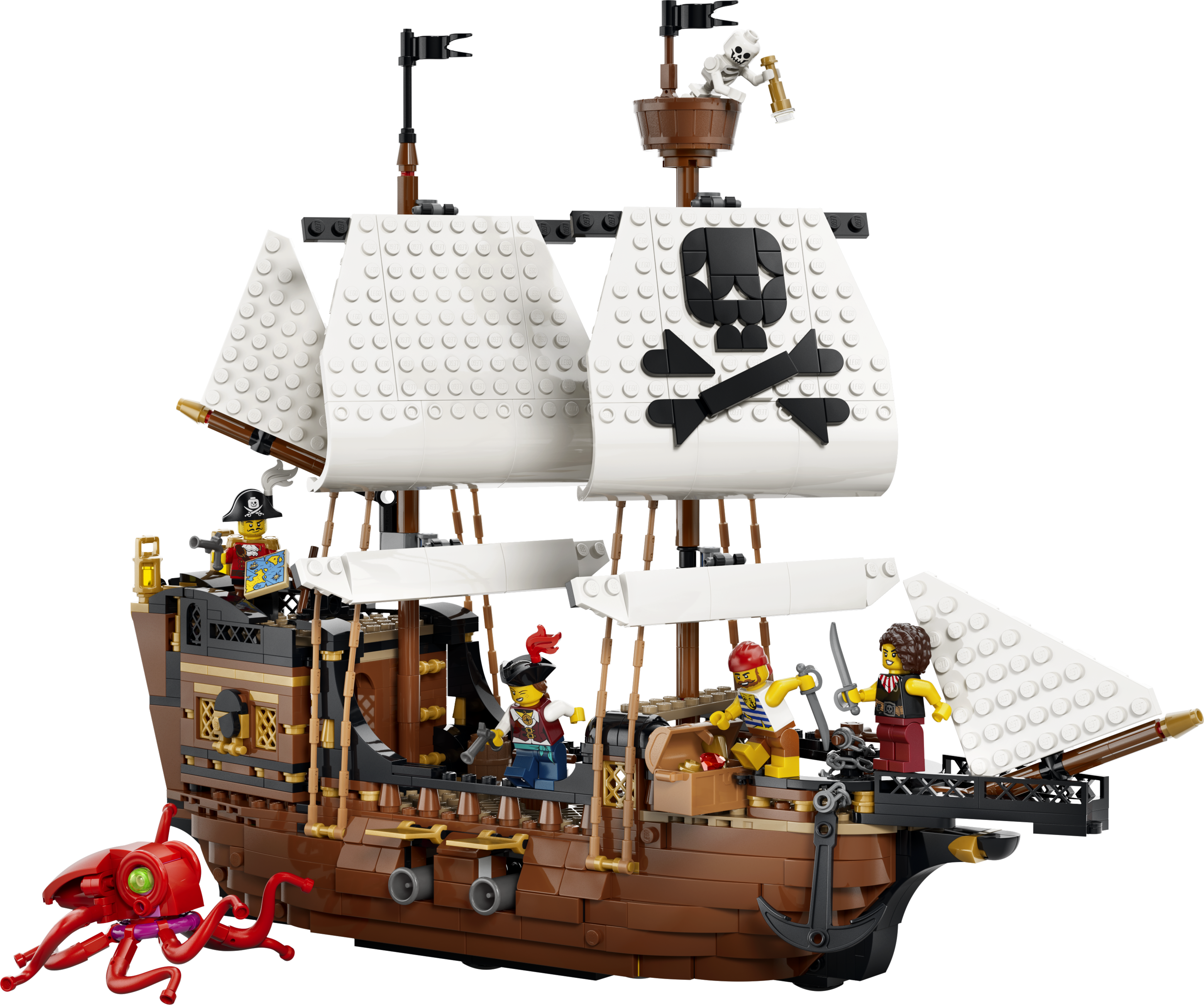 LEGO 31387 Creator 3 in 1 Iconic Pirate Ship Toy