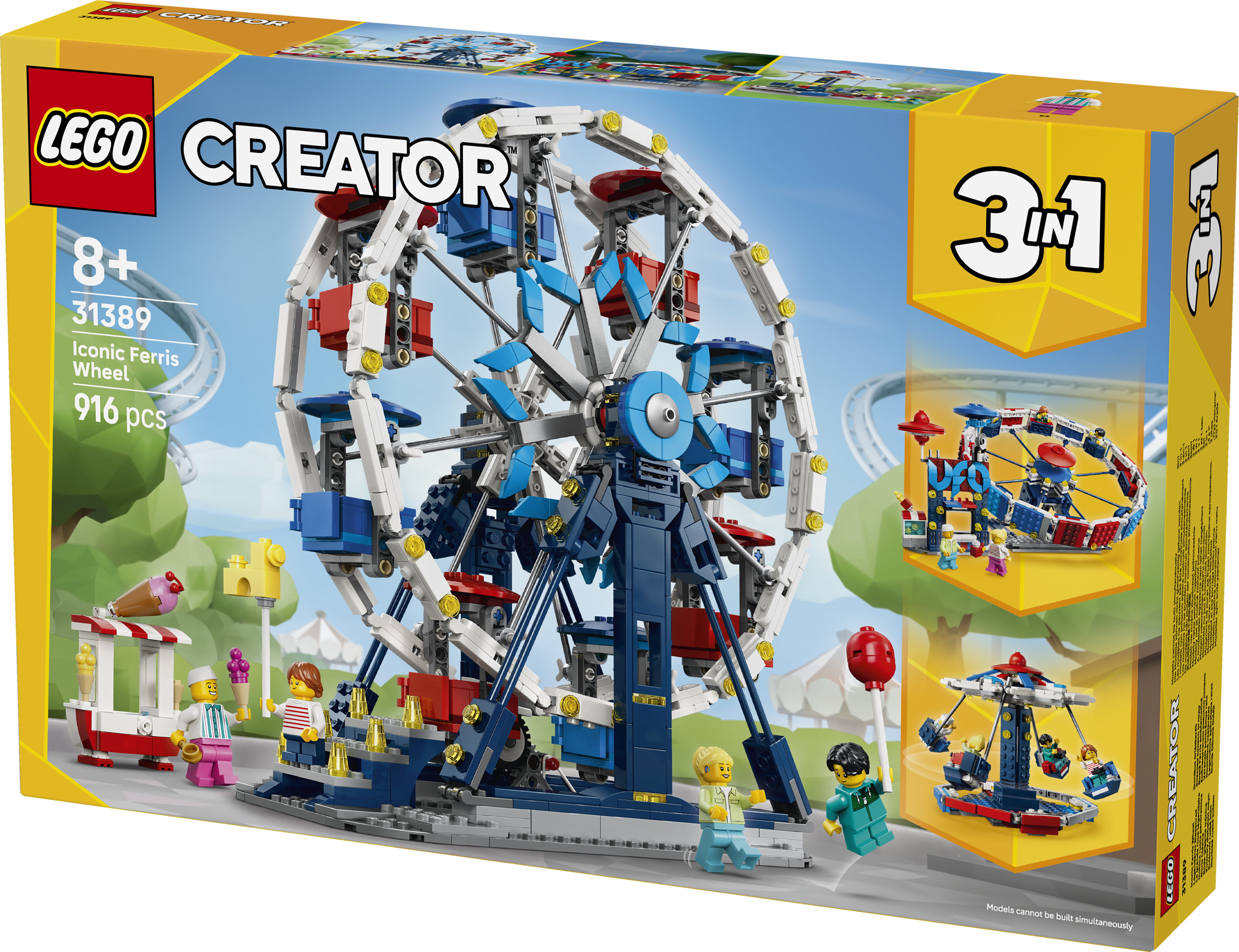 LEGO 31389 Creator 3 in 1 Iconic Ferris Wheel Building Toy