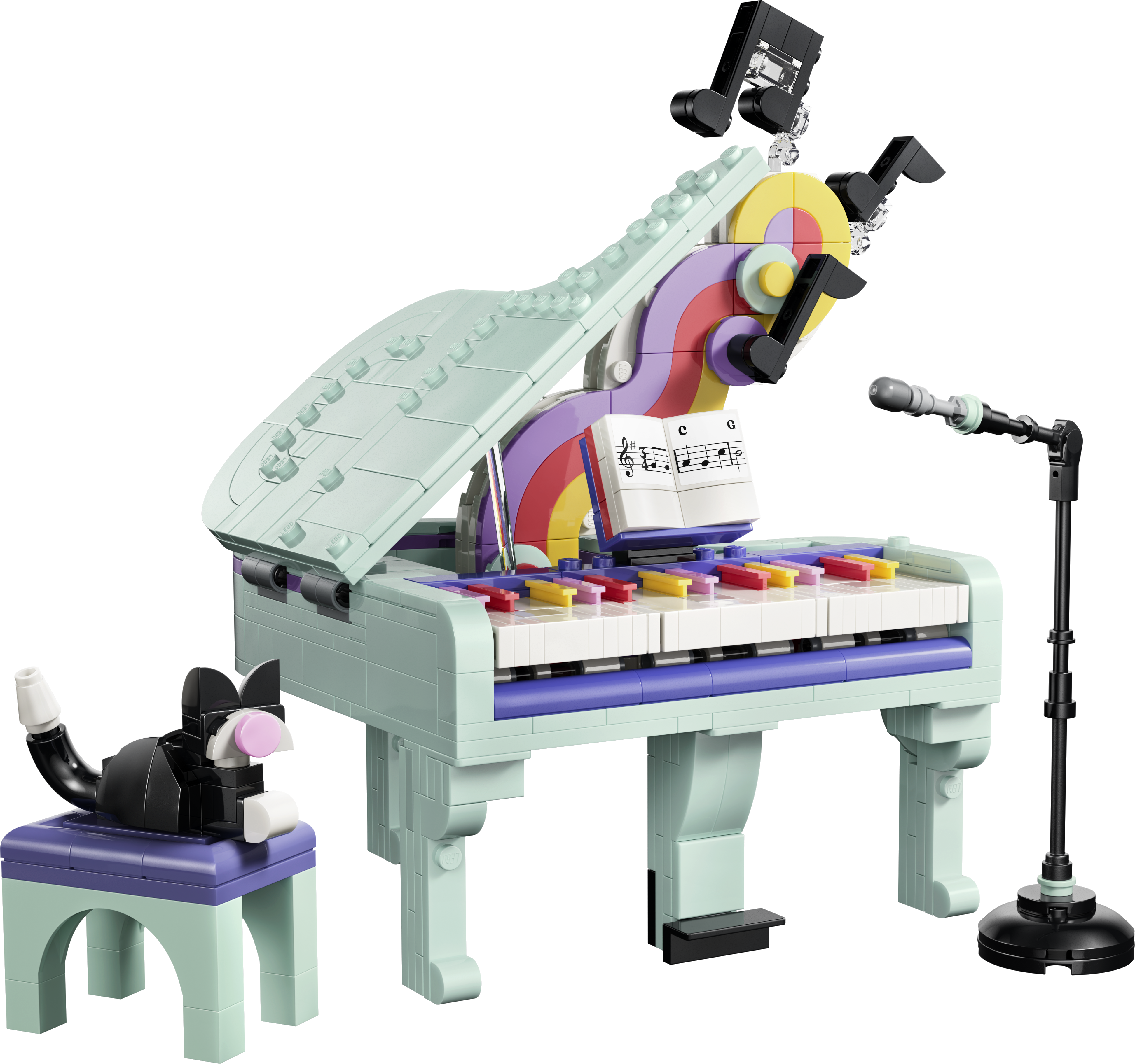LEGO 31392 Creator 3 in 1 Music Decor Piano with Cat