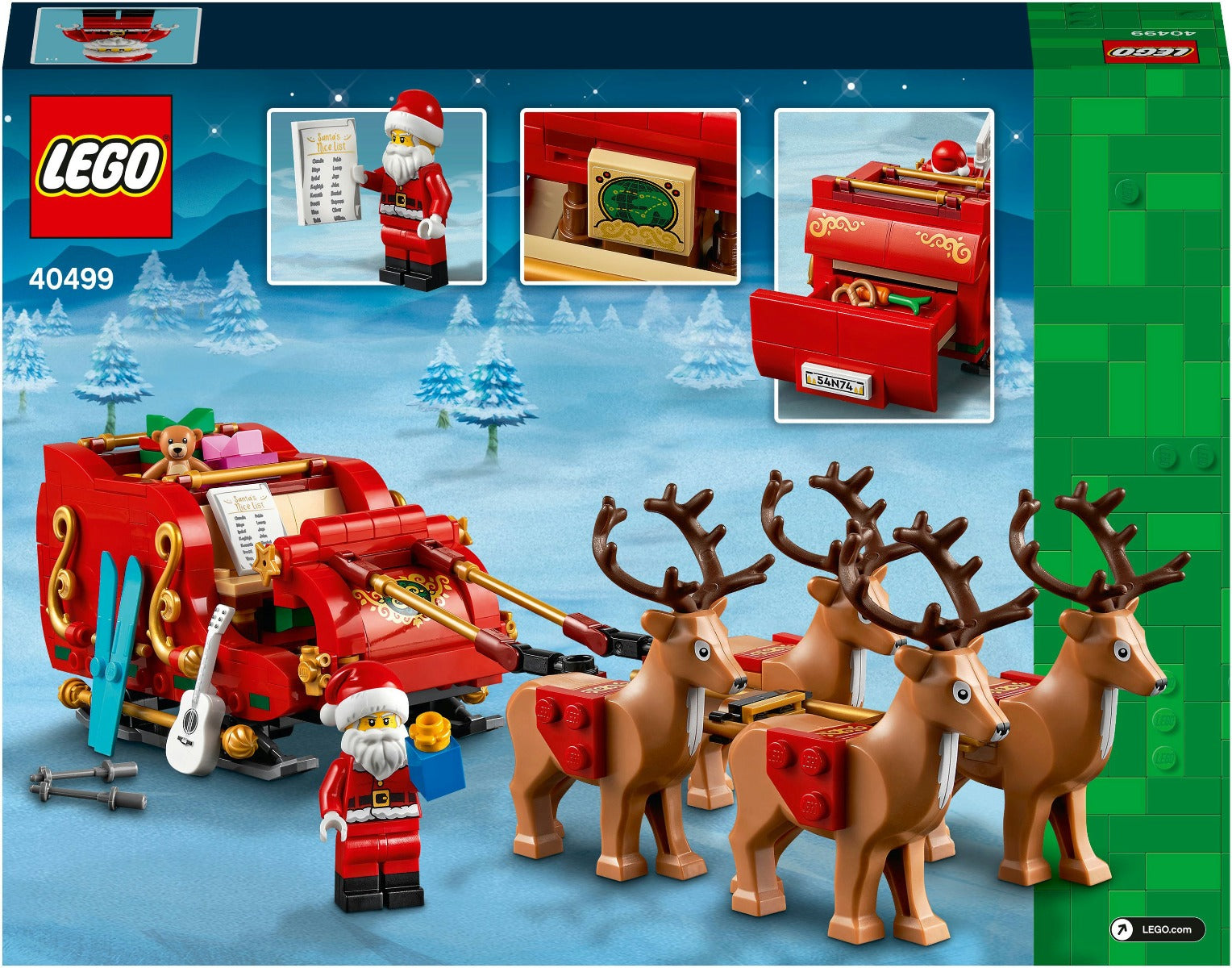 LEGO 40499 Santas Sleigh