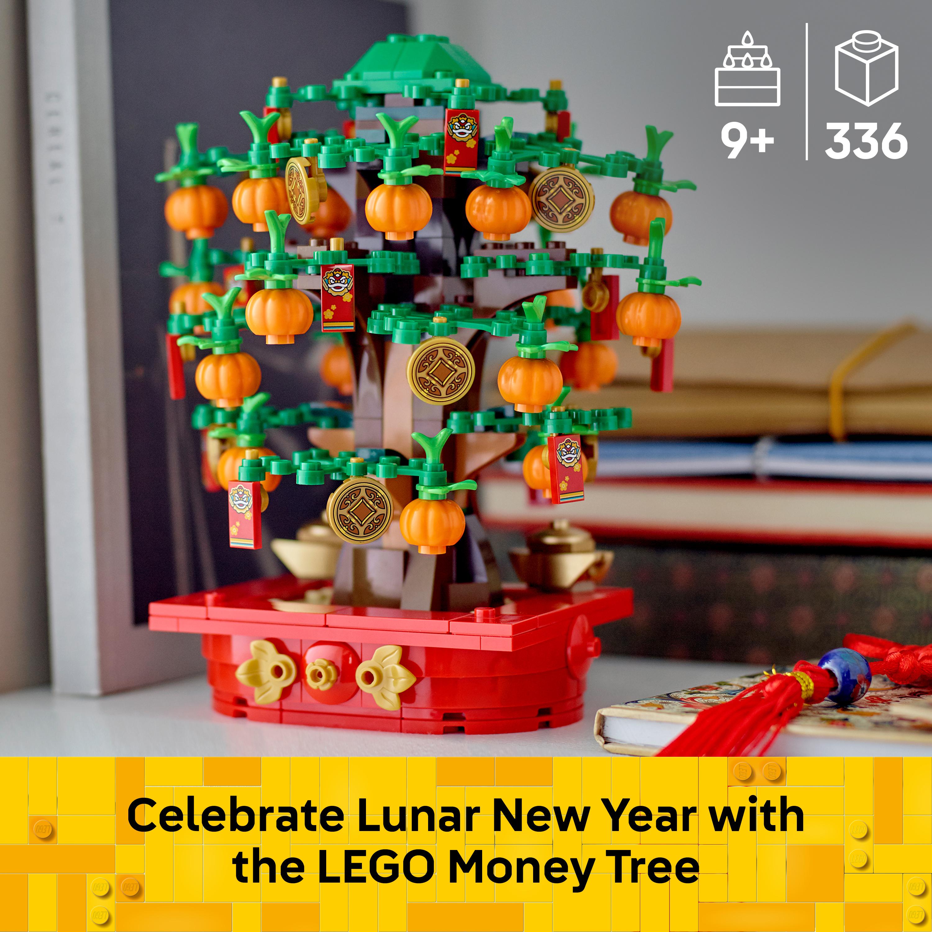 LEGO 40648 Money Tree Building Toy for Kids, Lunar New Year Decoration