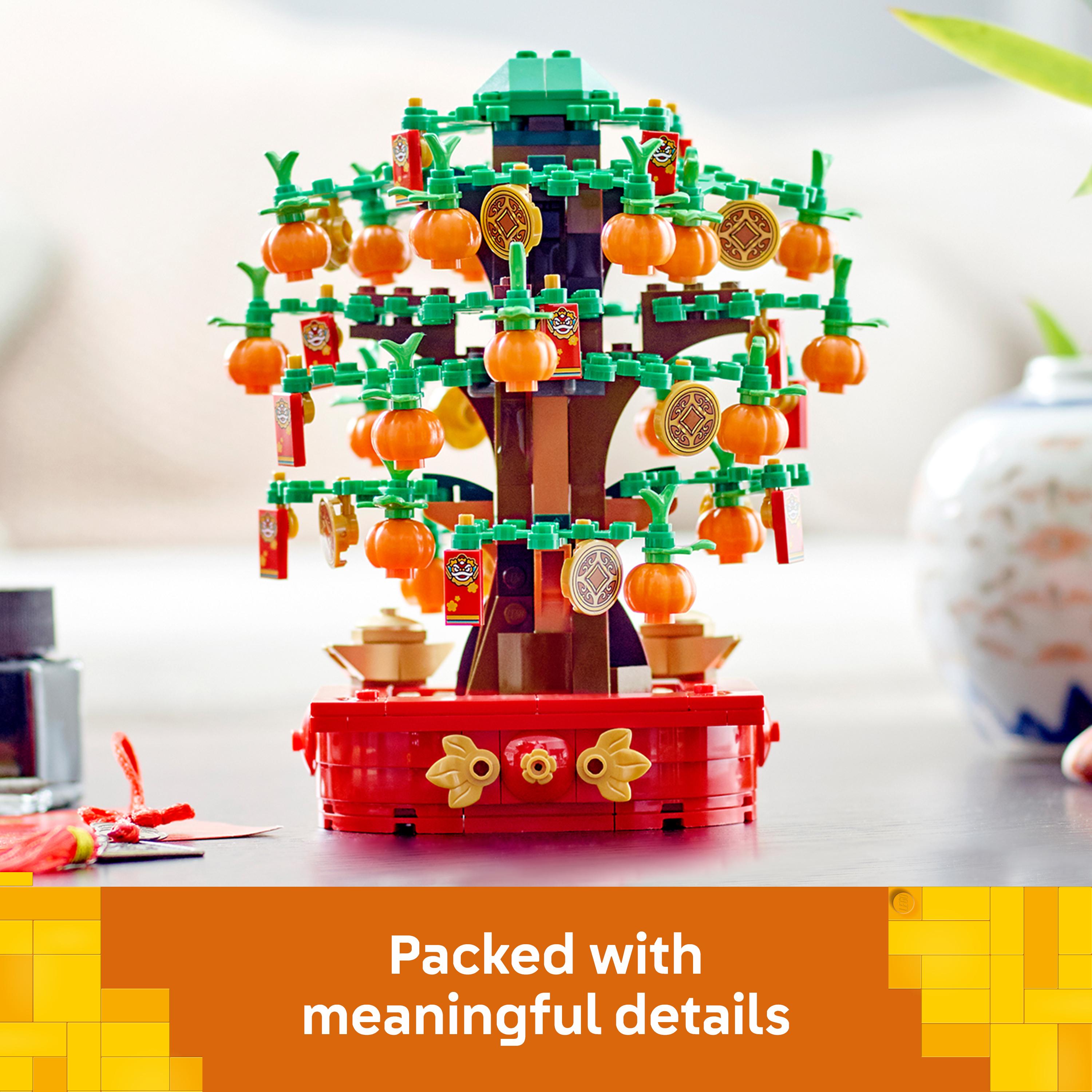 LEGO 40648 Money Tree Building Toy for Kids, Lunar New Year Decoration