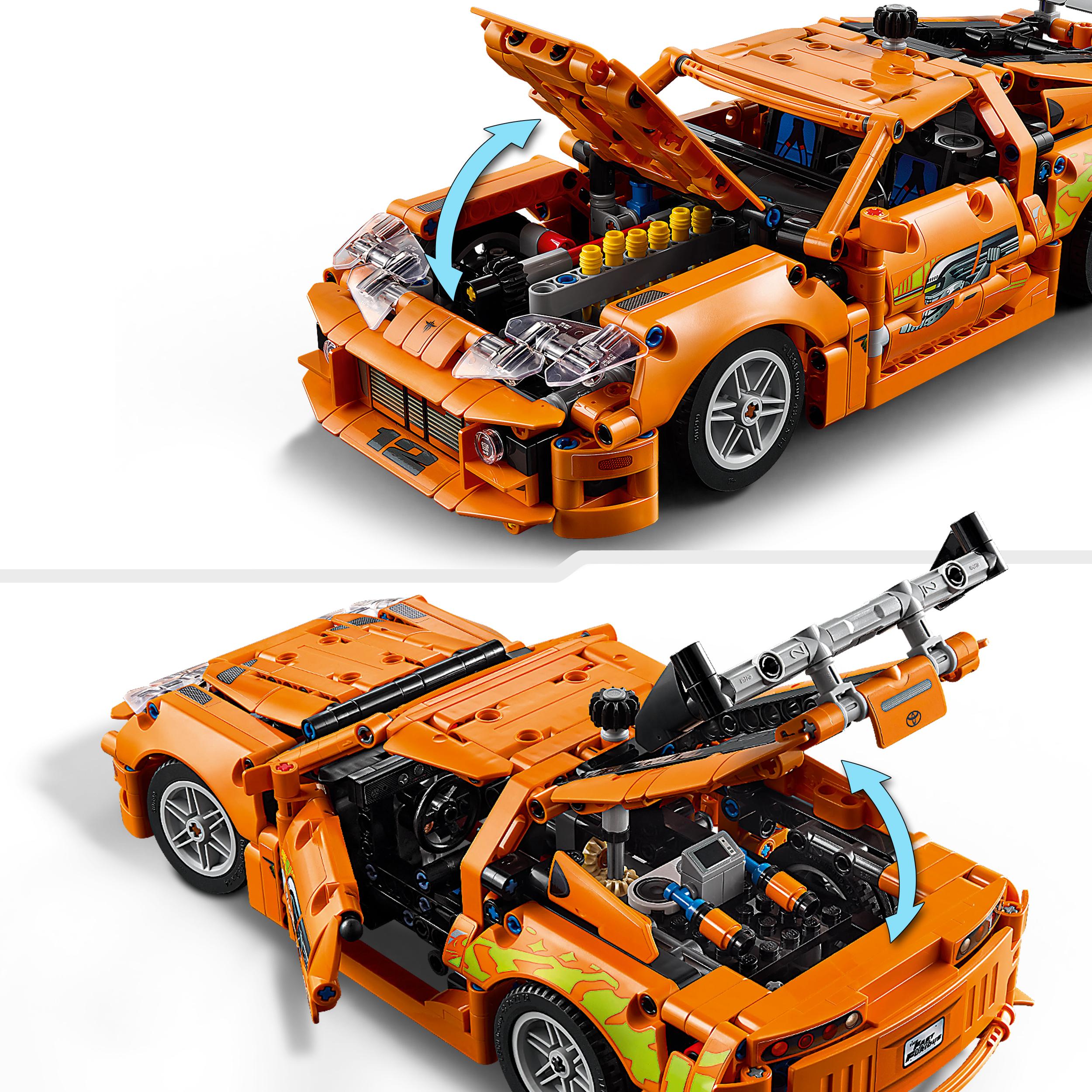 LEGO 42204 Technic Fast and Furious Toyota Supra MK4 Race Car Toy