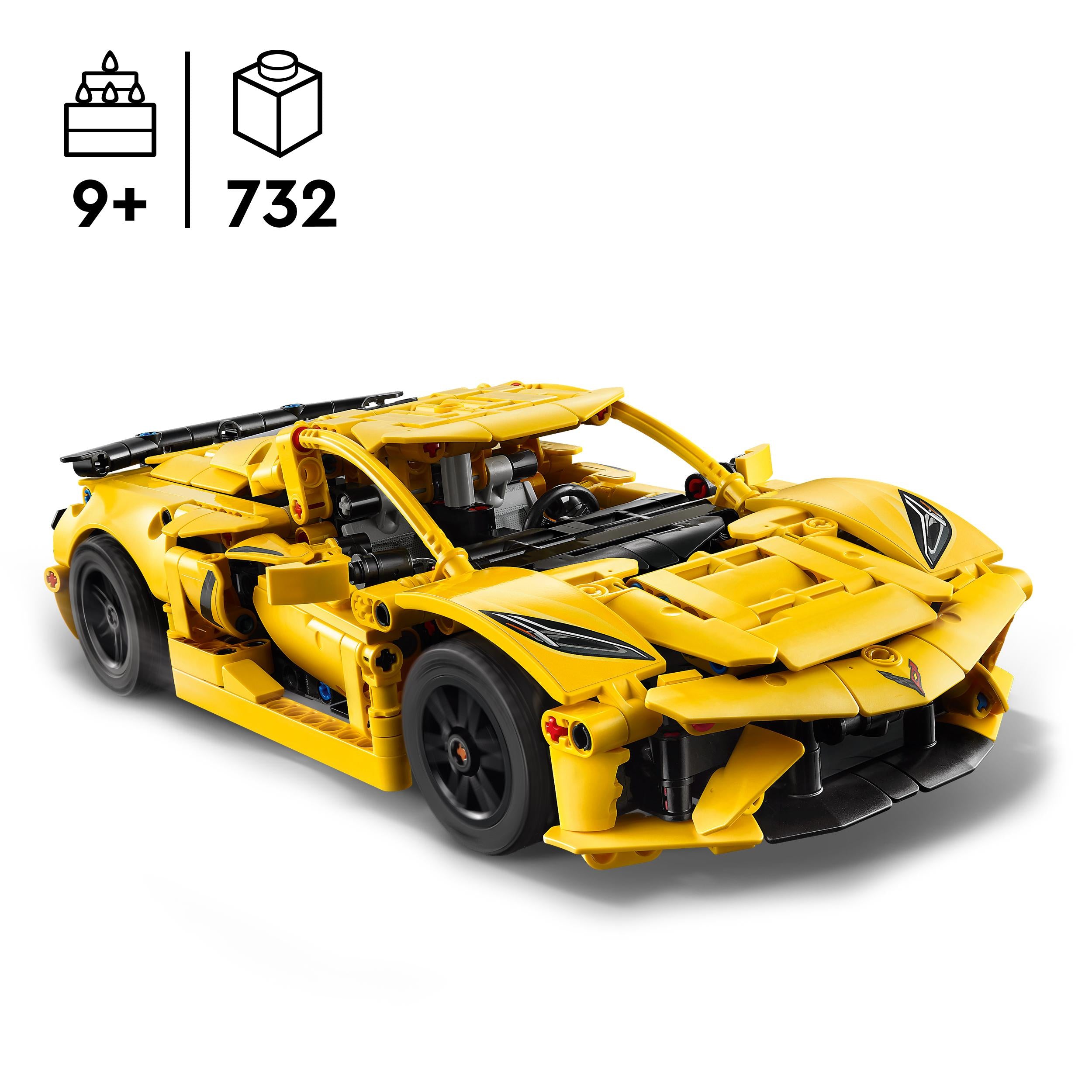 LEGO 42205 Technic Chevrolet Corvette Stingray Car Toy Set