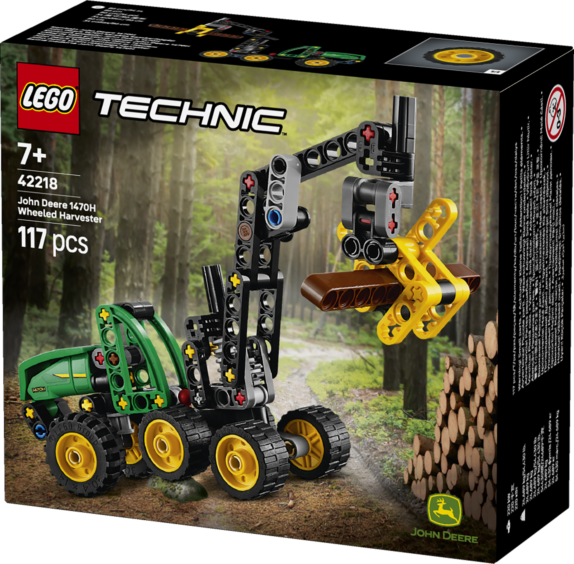 LEGO 42218 Technic John Deere 1470H Wheeled Harvester