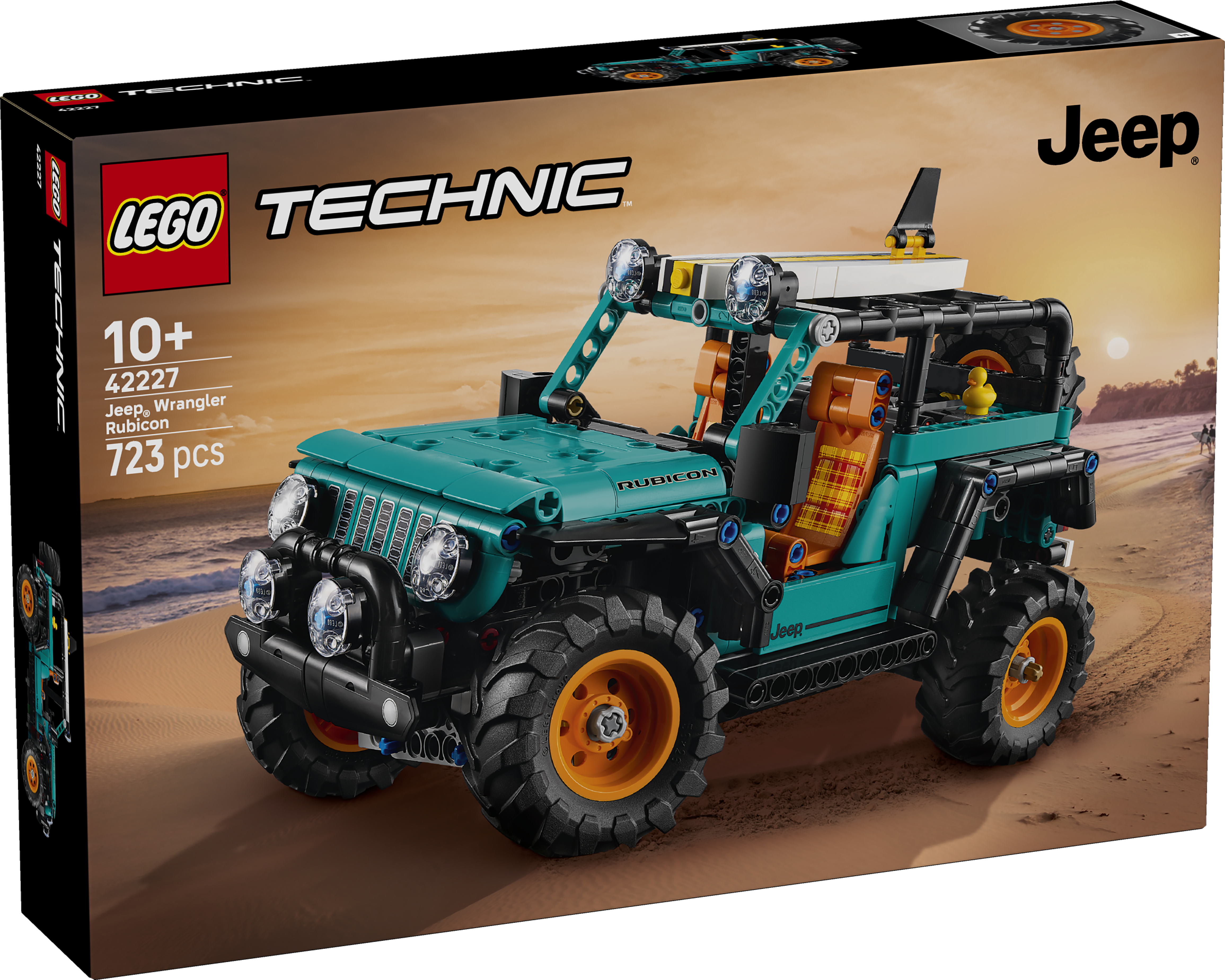 LEGO 42227 Jeep Wrangler Rubicon SUV