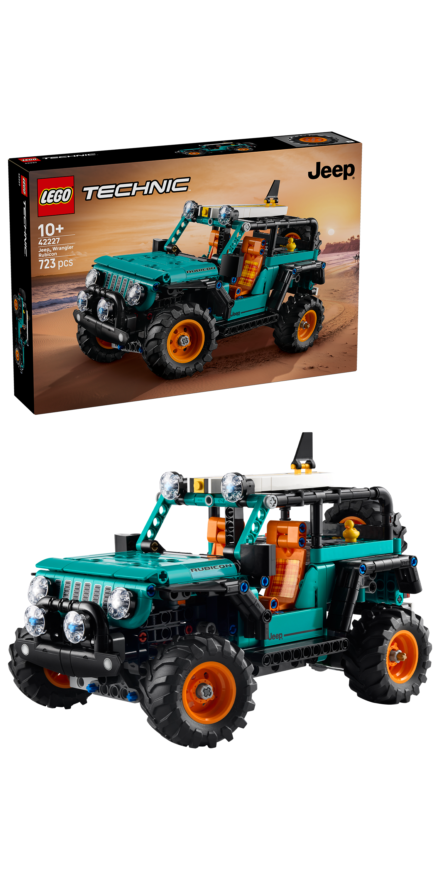 LEGO 42227 Jeep Wrangler Rubicon SUV