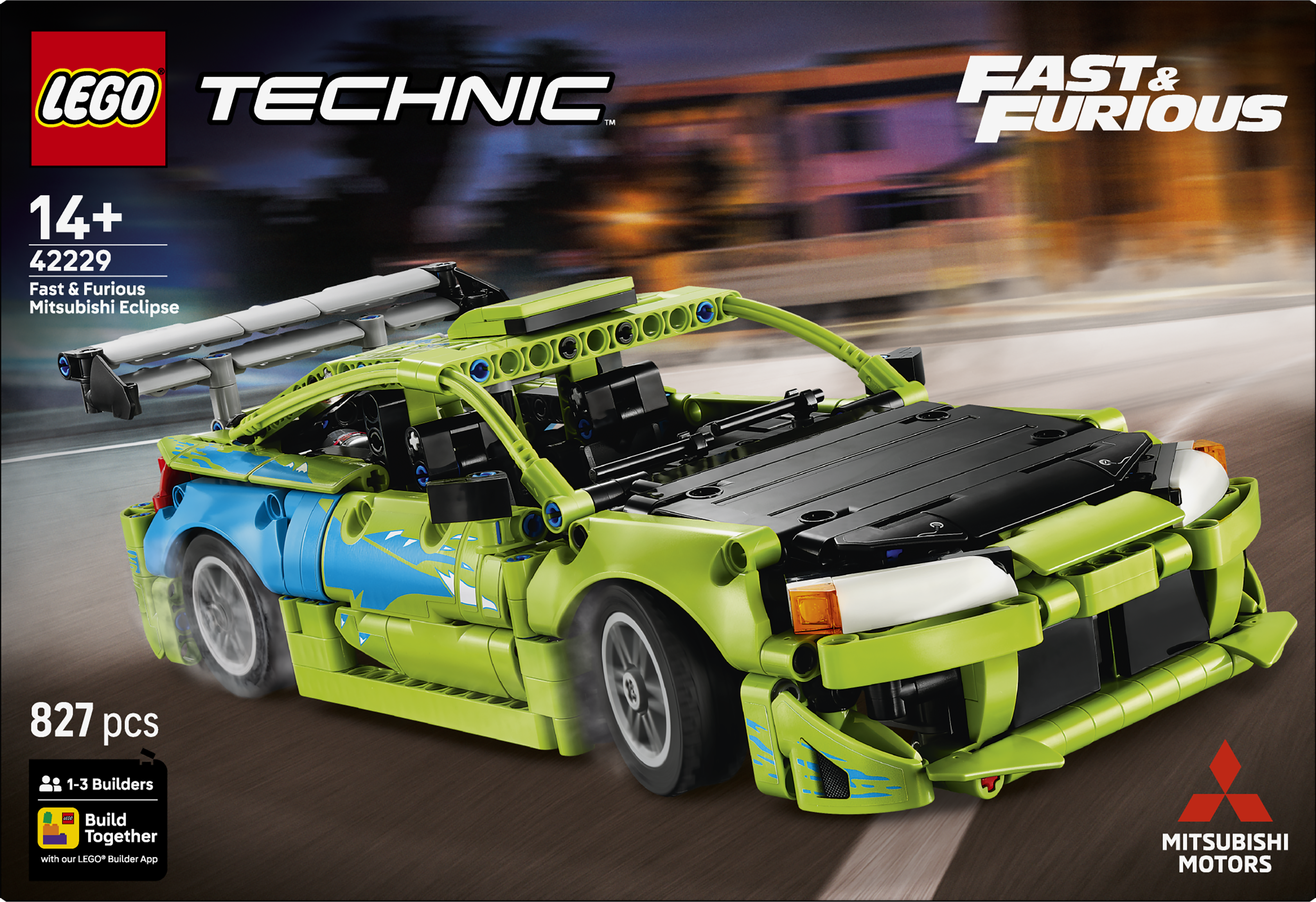 LEGO 42229 Technic™ Fast and Furious Mitsubishi Eclipse Car