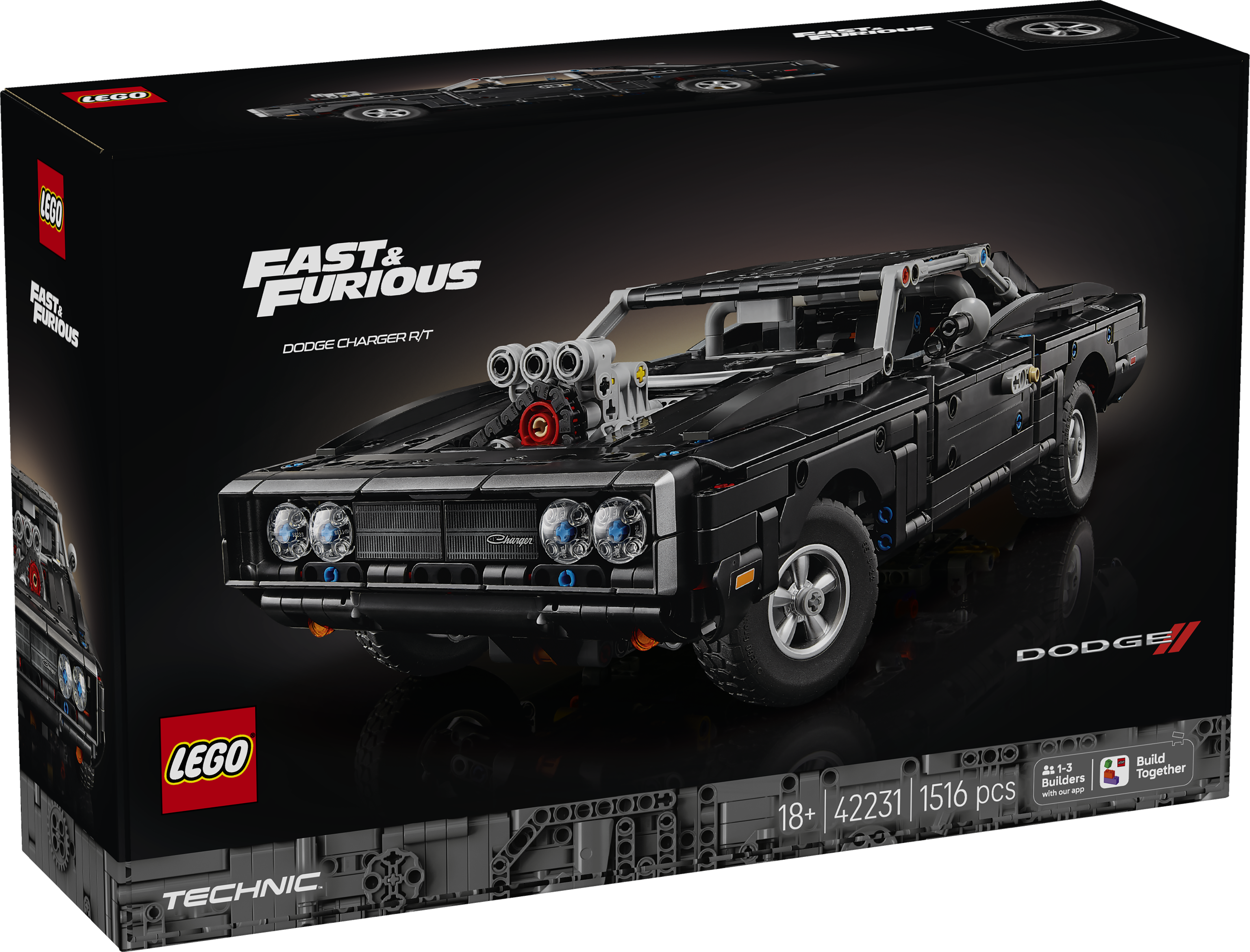 LEGO 42231 Technic™ Fast and Furious Dodge Charger R/T Car