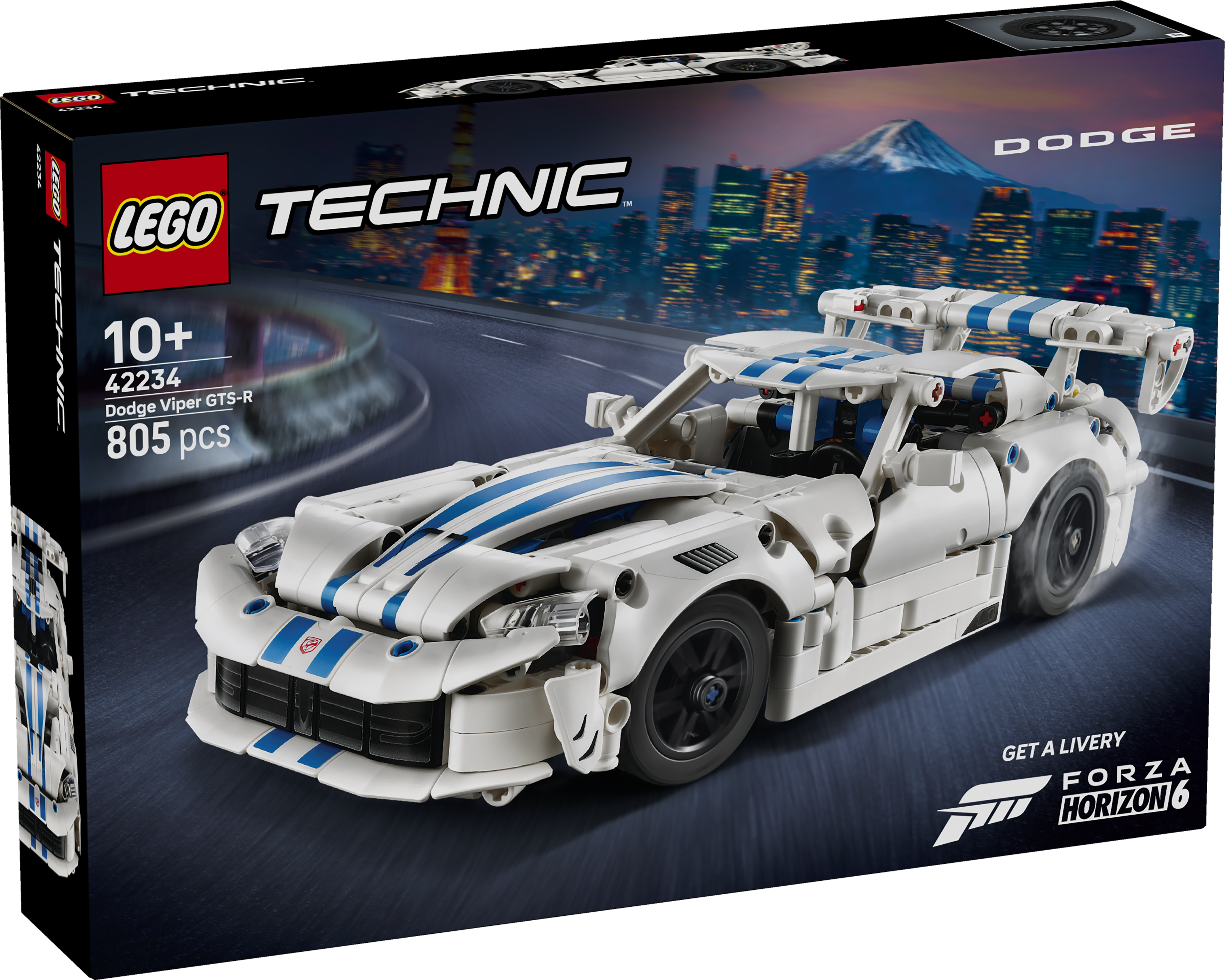 LEGO 42234 Technic Dodge Viper GTS-R Sports Car