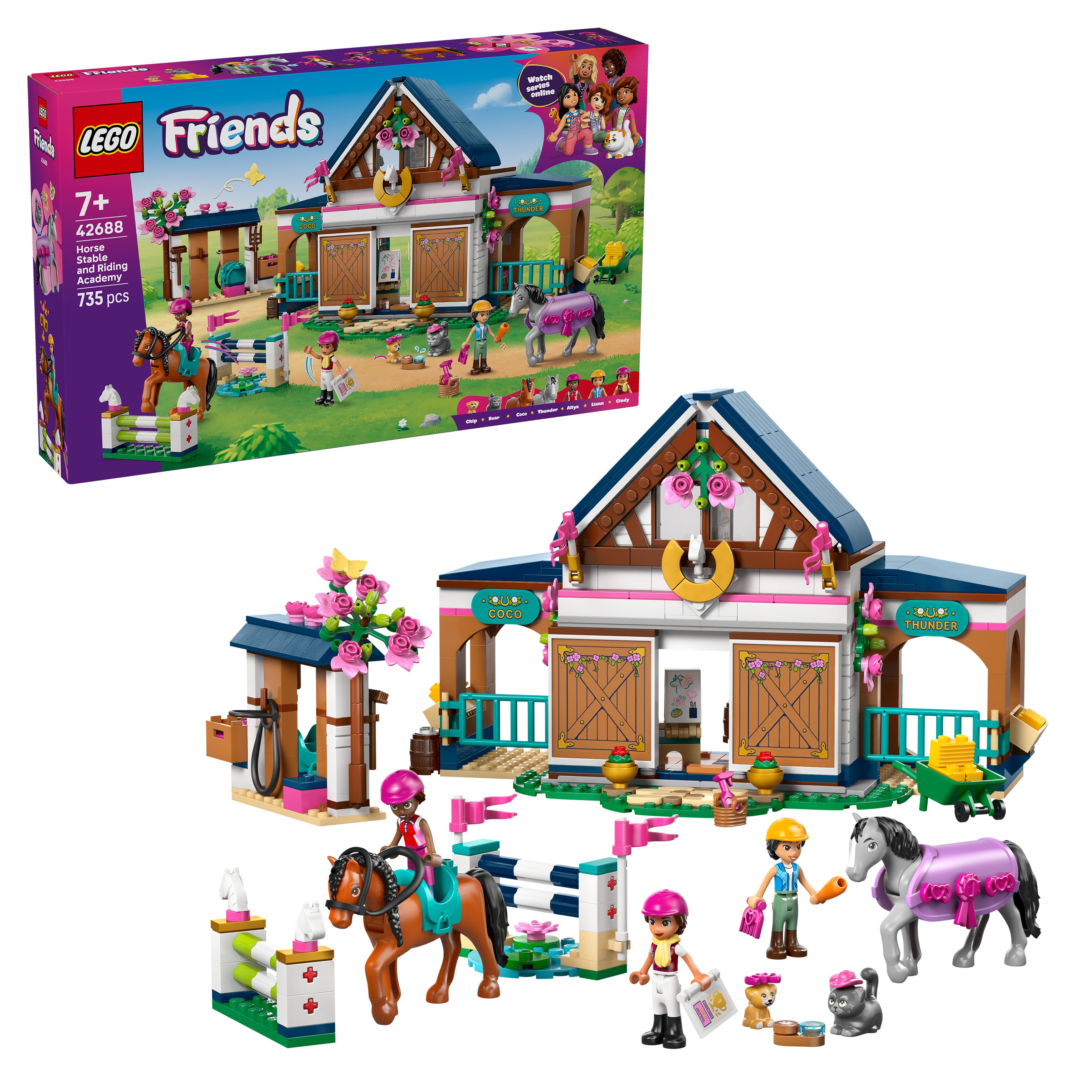 LEGO 42688 Friends Horse Stable and Riding Academy